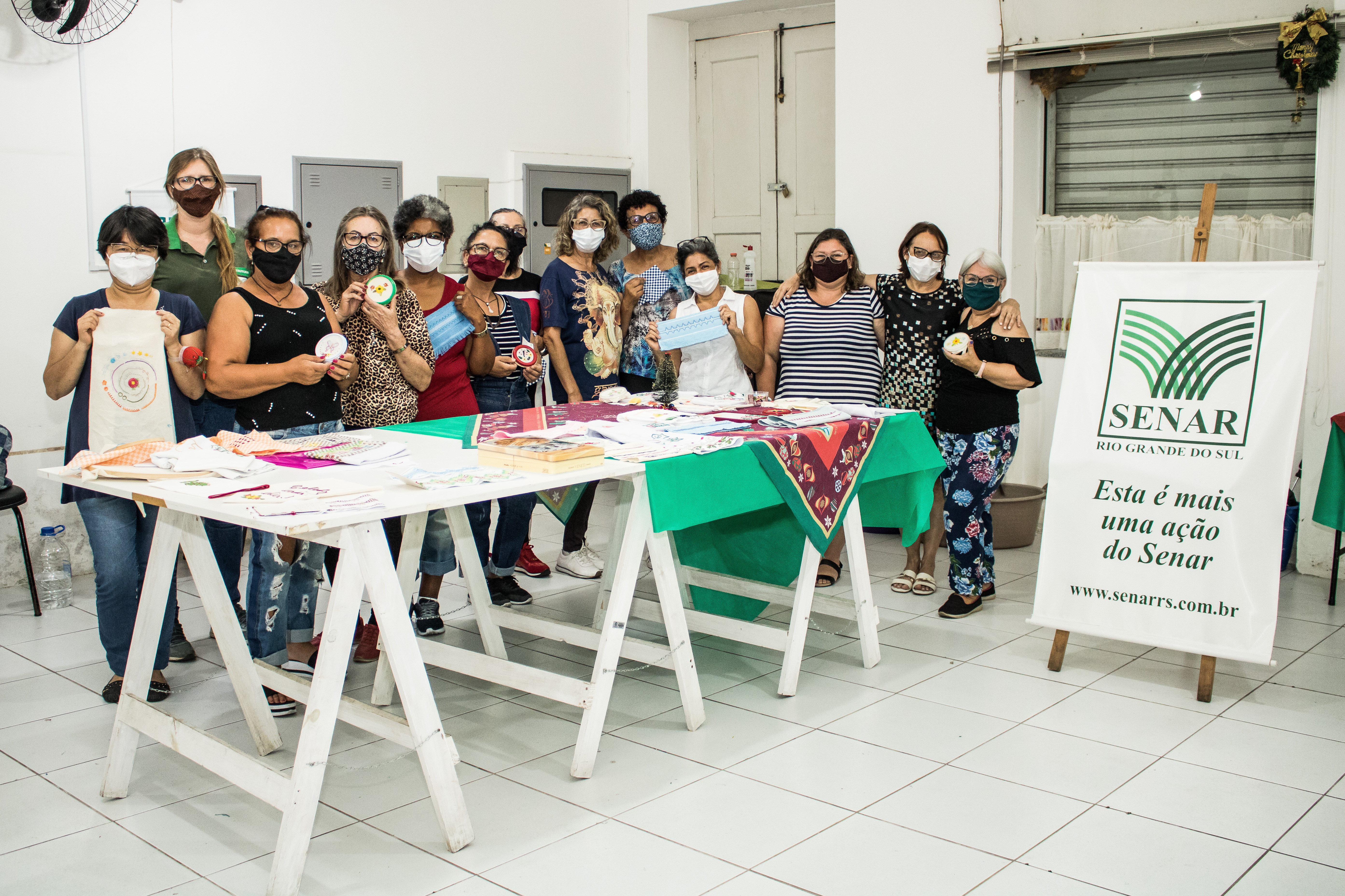 Parceria entre Prefeitura e o Serviço Nacional de Aprendizagem Rural do RS promoveu três cursos desde setembro. Foram os primeiros depois do início da pandemia