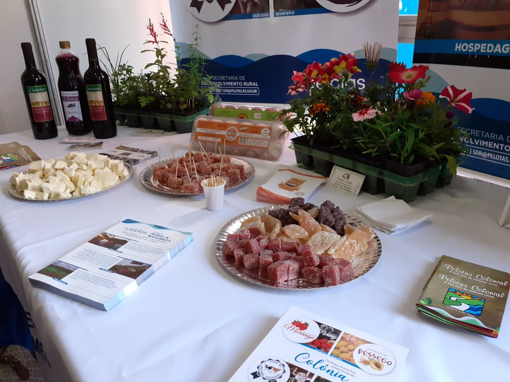 1ª Mostra de Turismo Rural de Pelotas proporciona degustação e divulgação a visitantes da Exposição