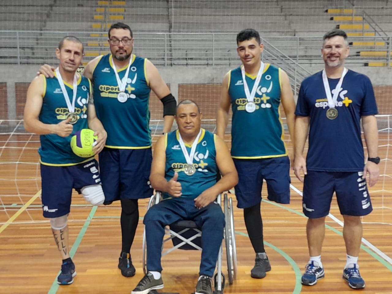 Primeira edição do evento, com a modalidade Vôlei Sentado, contou a participação de equipes de Pelotas e Porto Alegre
