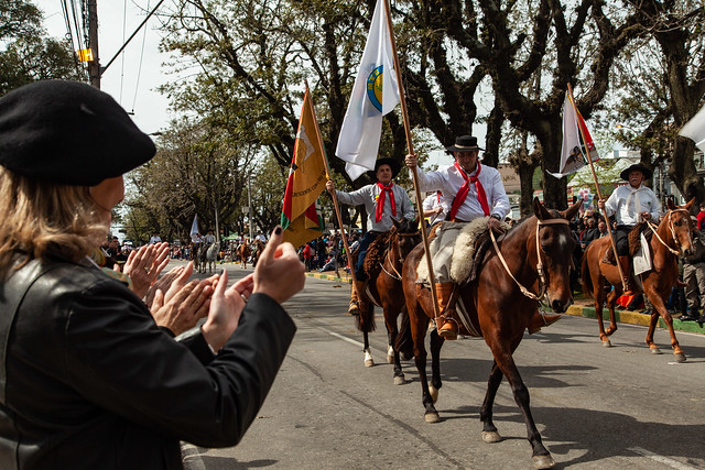 Dezessete entidades tradicionalistas participaram das homenagens