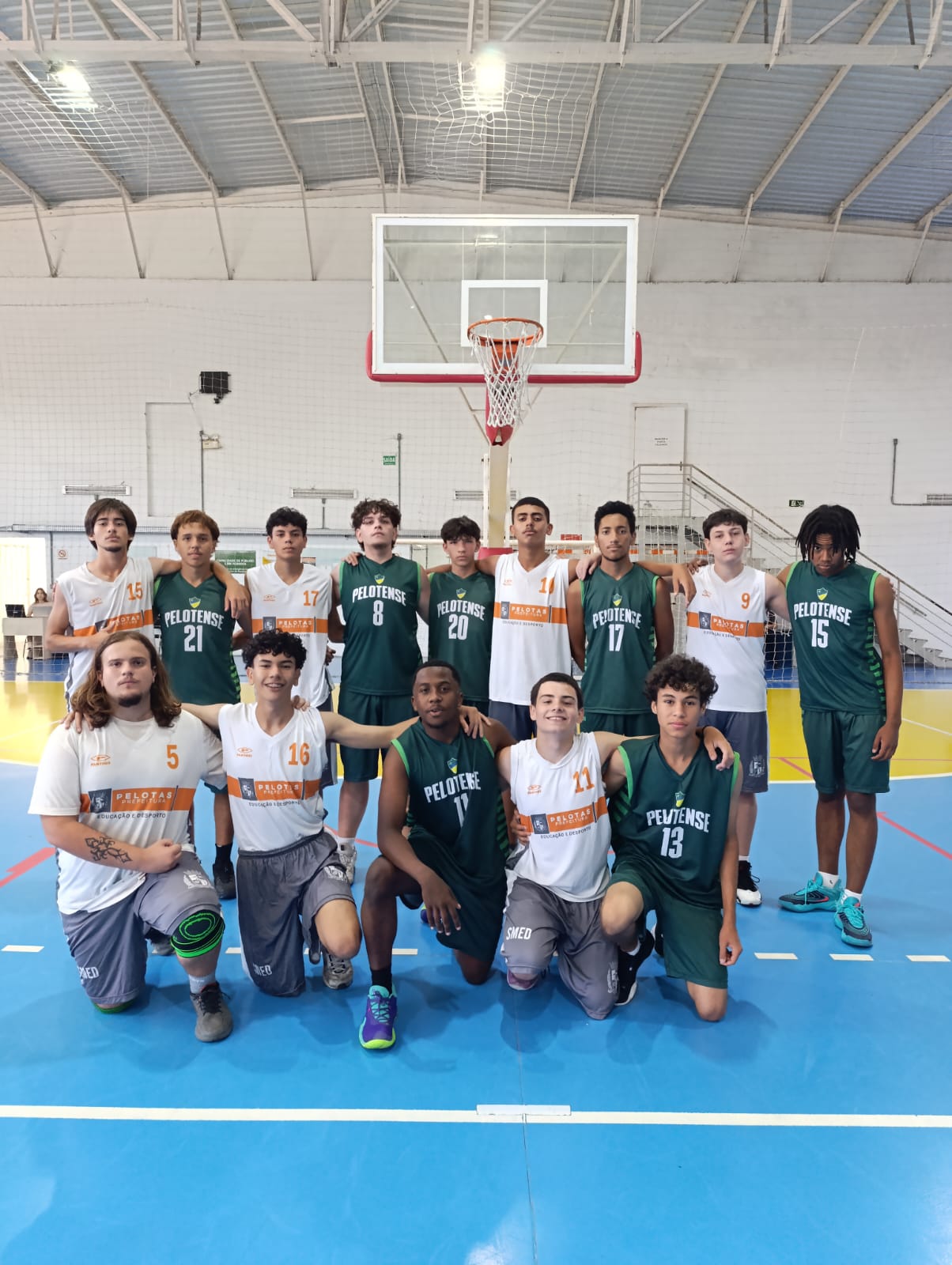 Encontro com o Colégio Pelotense também serviu para destacar talentos das equipes