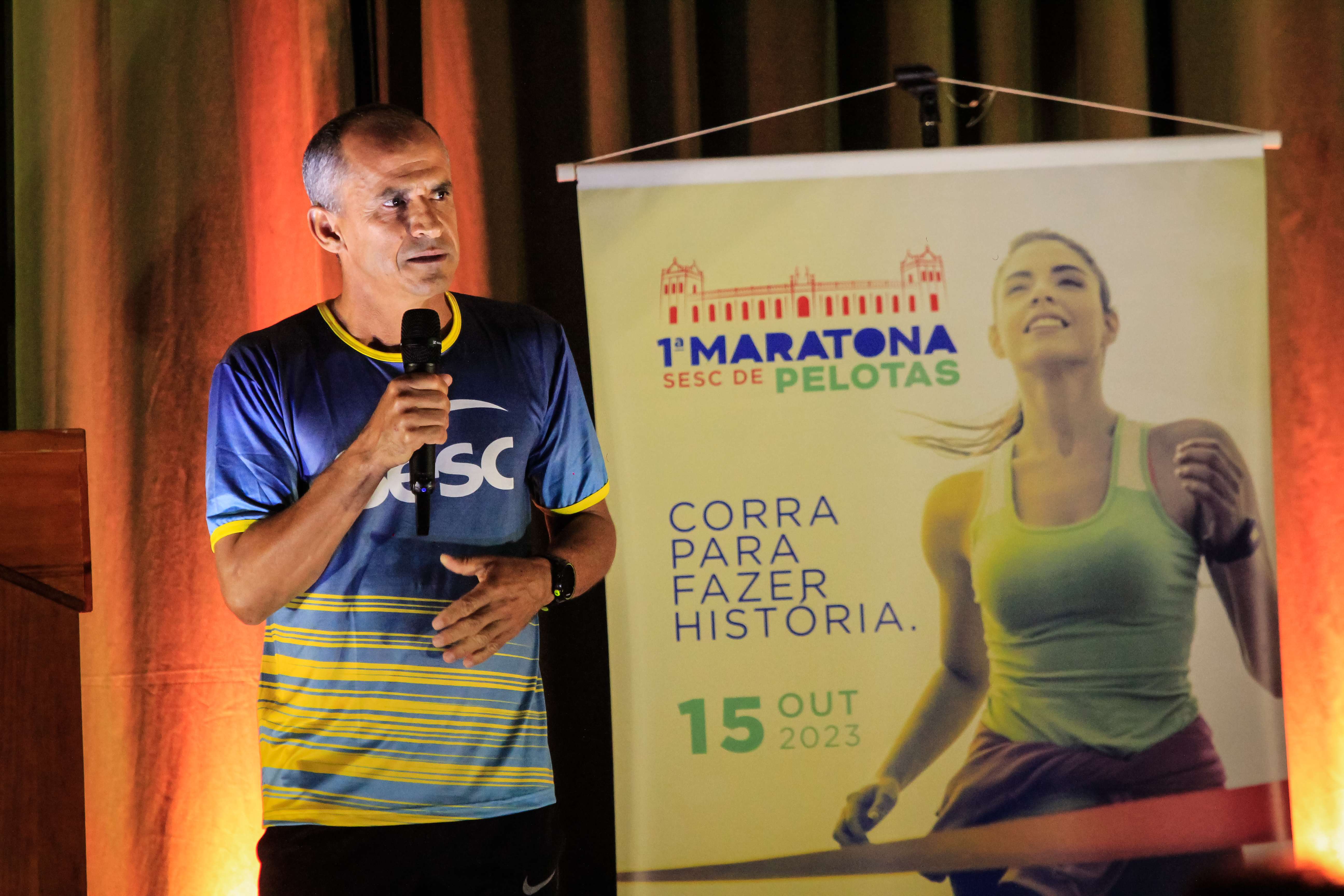 Cerimônia contou com palestra do corredor e medalhista olímpico Vanderlei Cordeiro de Lima