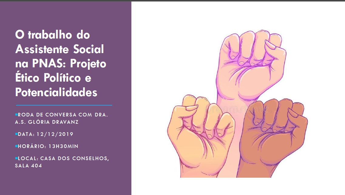 Evento será quinta (12), na Casa dos Conselhos, e voltado a assistentes sociais da Prefeitura, bem como a interessados