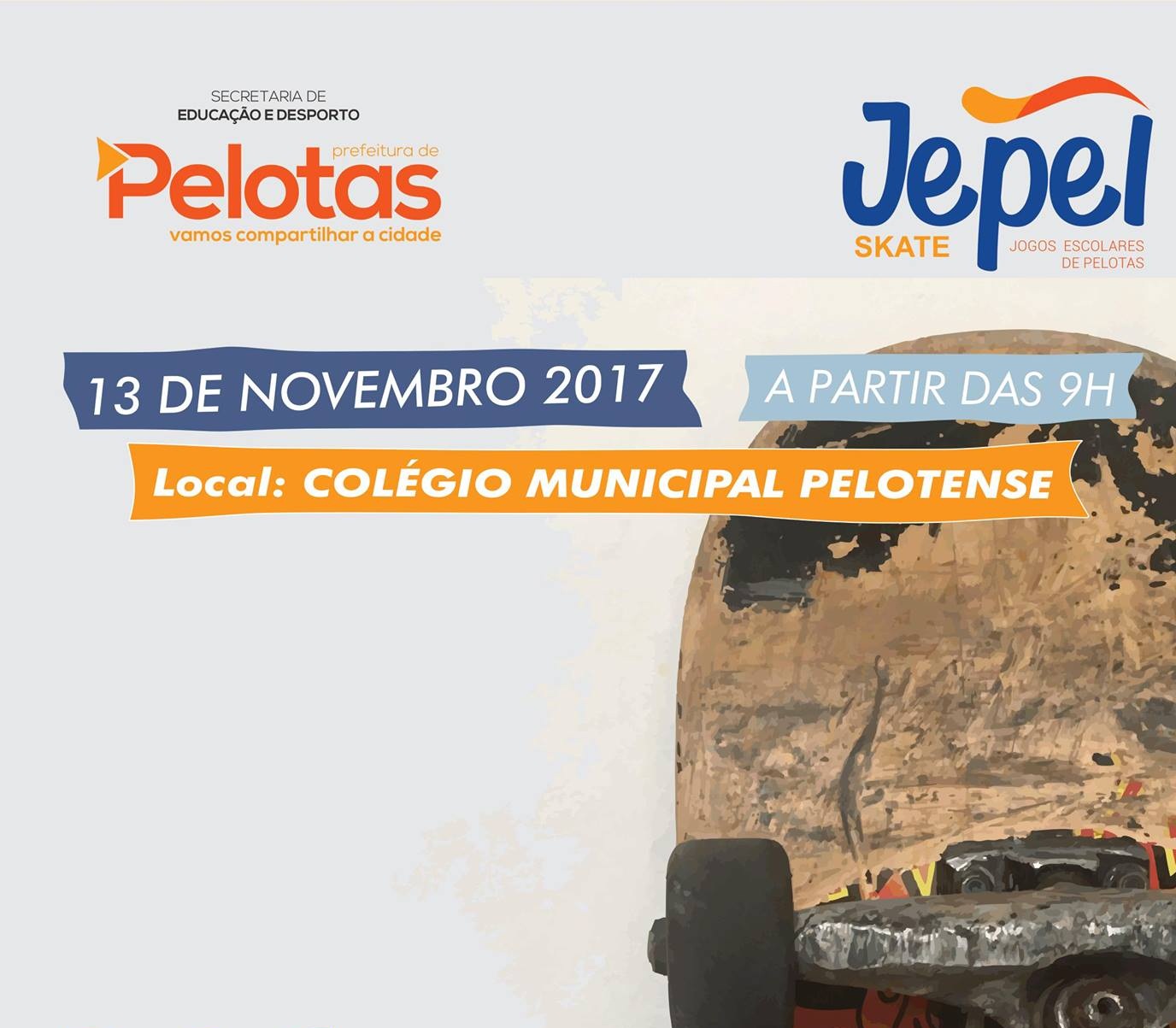 Esta quinta-feira é o último dia para se inscrever no Jepel de Skate