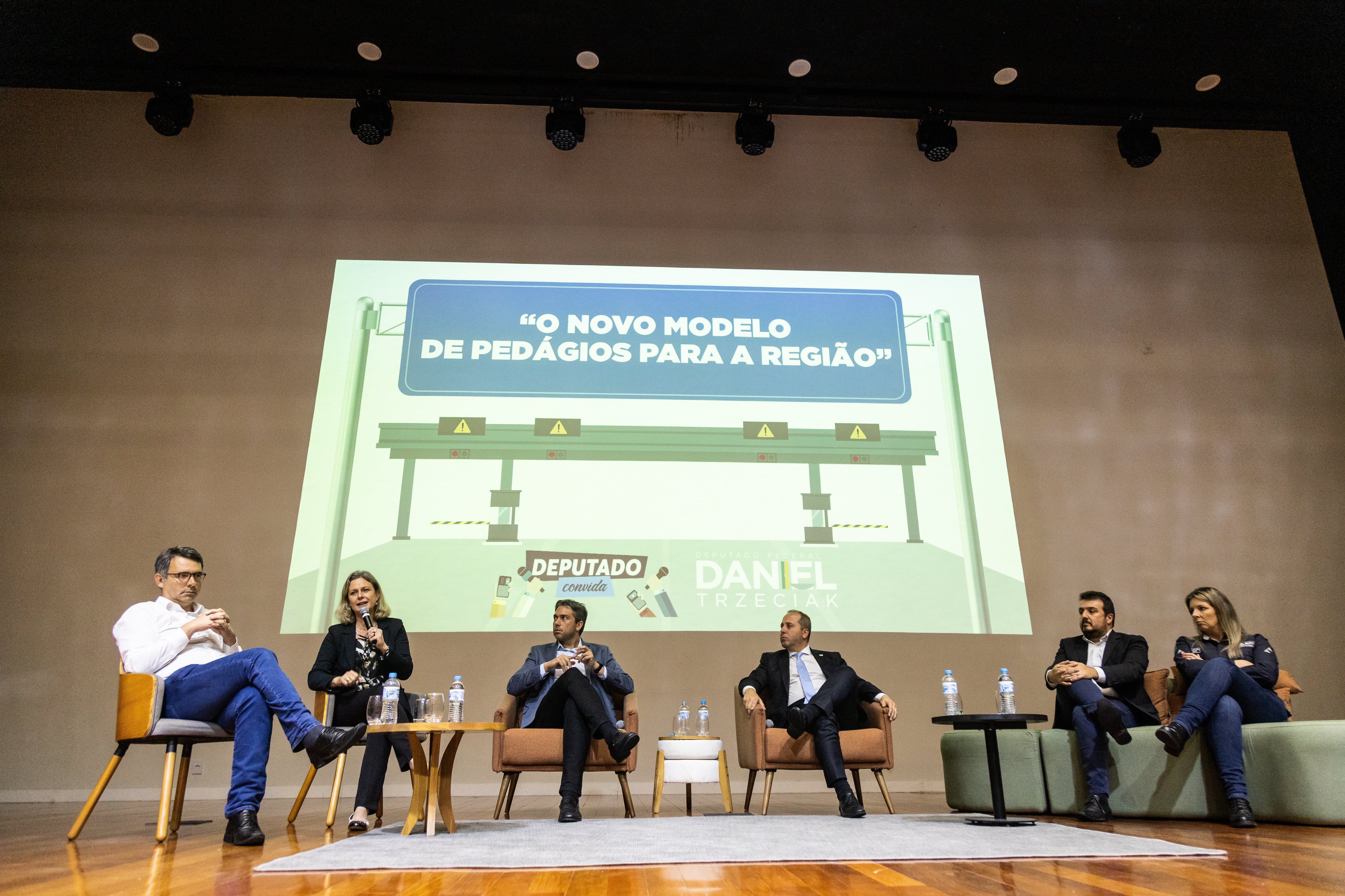 Evento organizado pelo deputado federal Daniel Trzeciak trouxe o diretor-geral da ANTT, Rafael Vitale