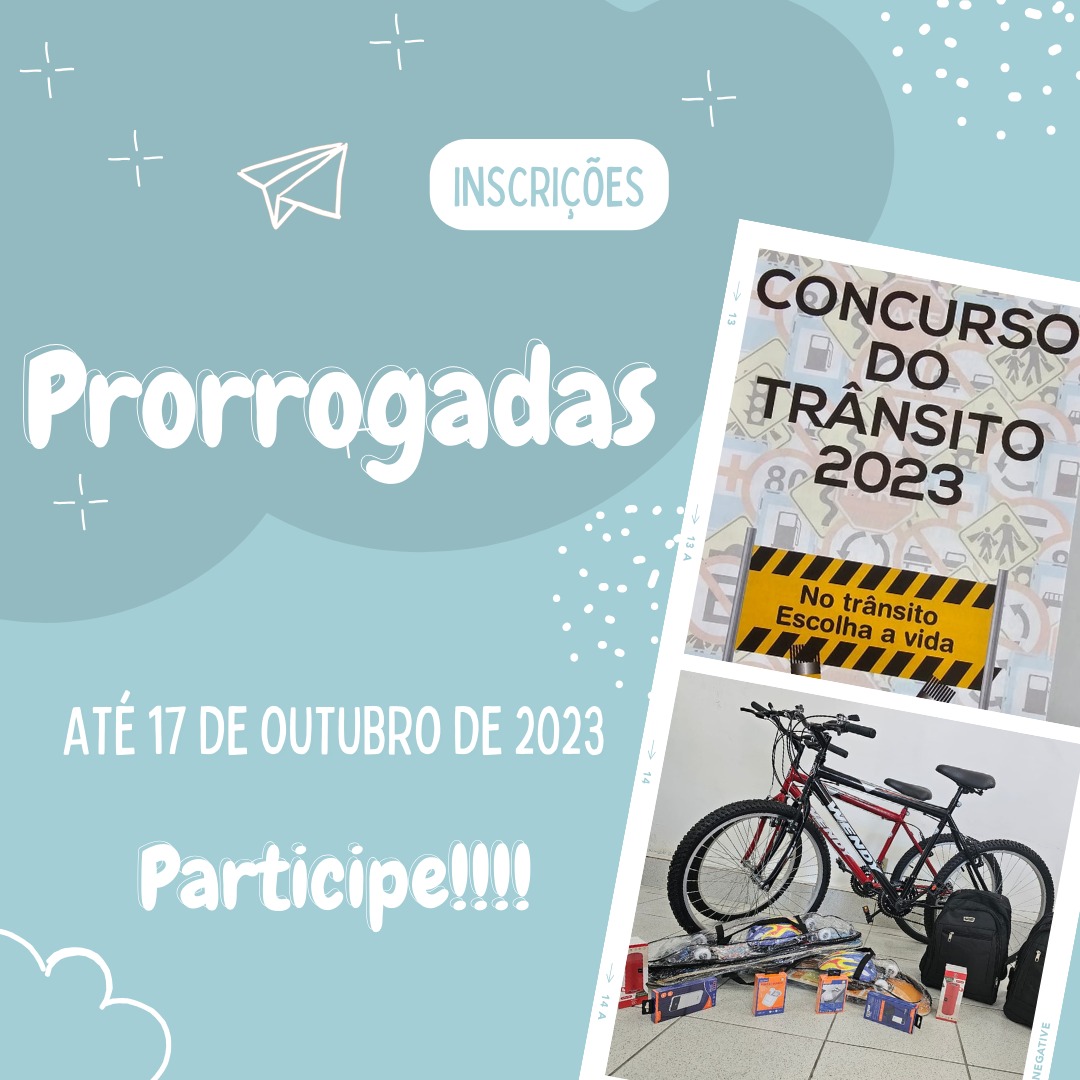 Prazo para entrega dos trabalhos continua aberto por mais uma semana, encerrando-se no dia 17 deste mês