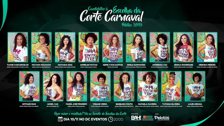 Dezessete candidatas disputam para representar a festa popular no próximo ano