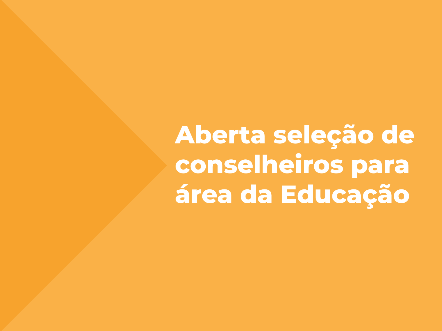 Smed já lançou edital que está à disposição de representantes das organizações da sociedade civil