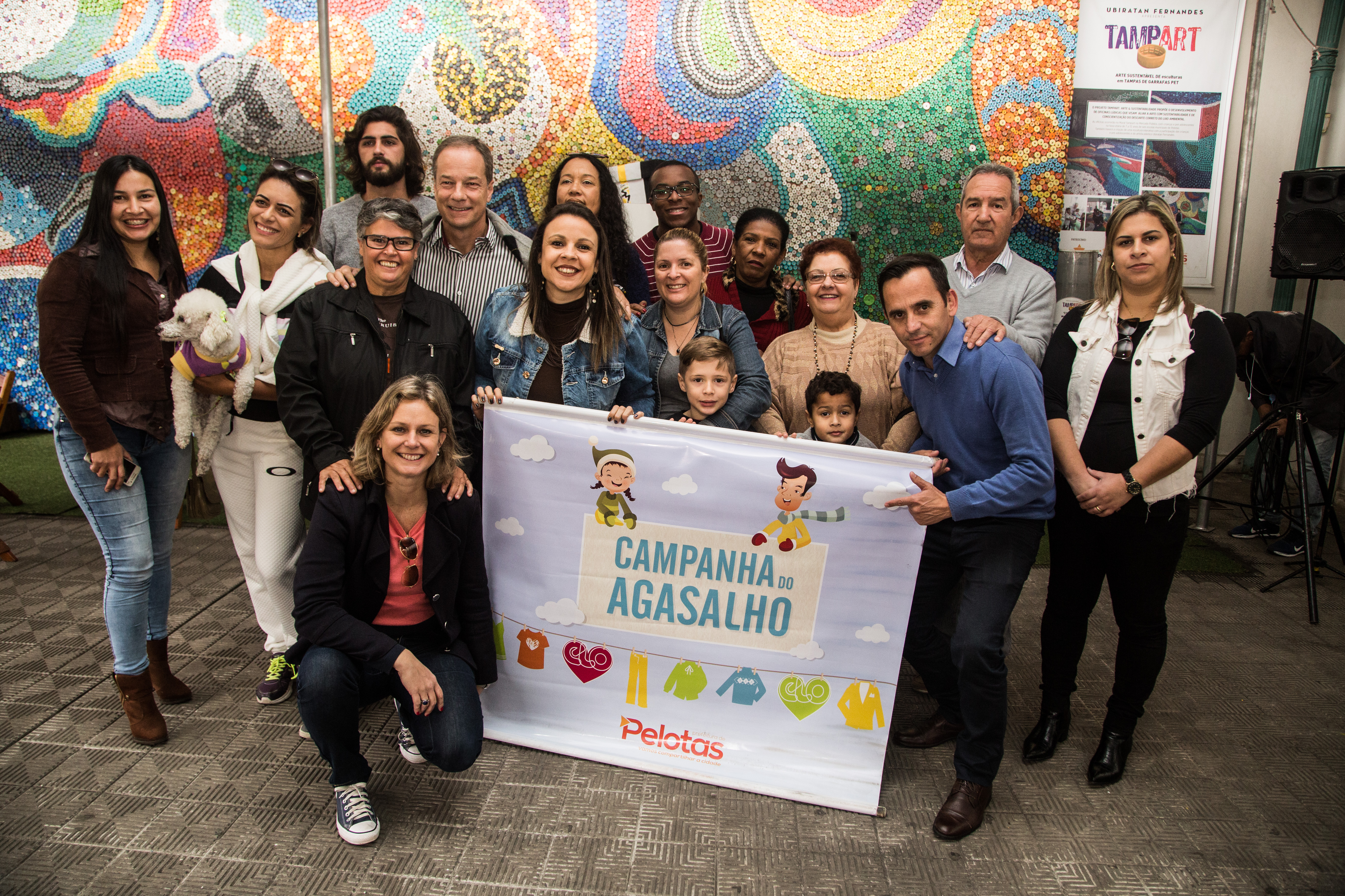 A Campanha arrecadará roupas, calçados, cobertores e colchões até o dia 30 de agosto