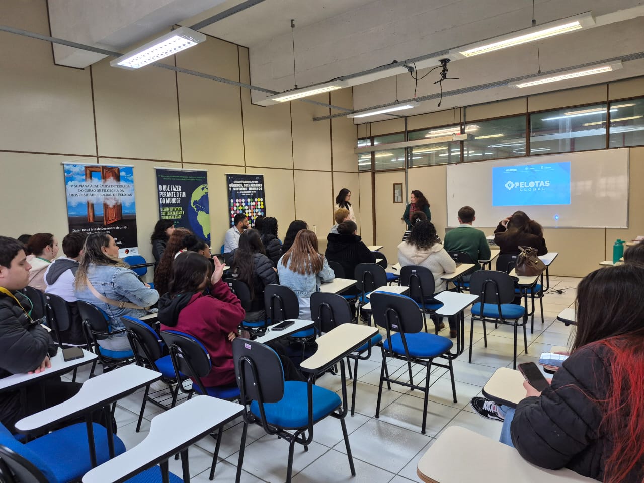 Parceria entre Escola de Gestão Pública, Seplag, Selj e UFPel permite intercâmbio educacional com meio acadêmico