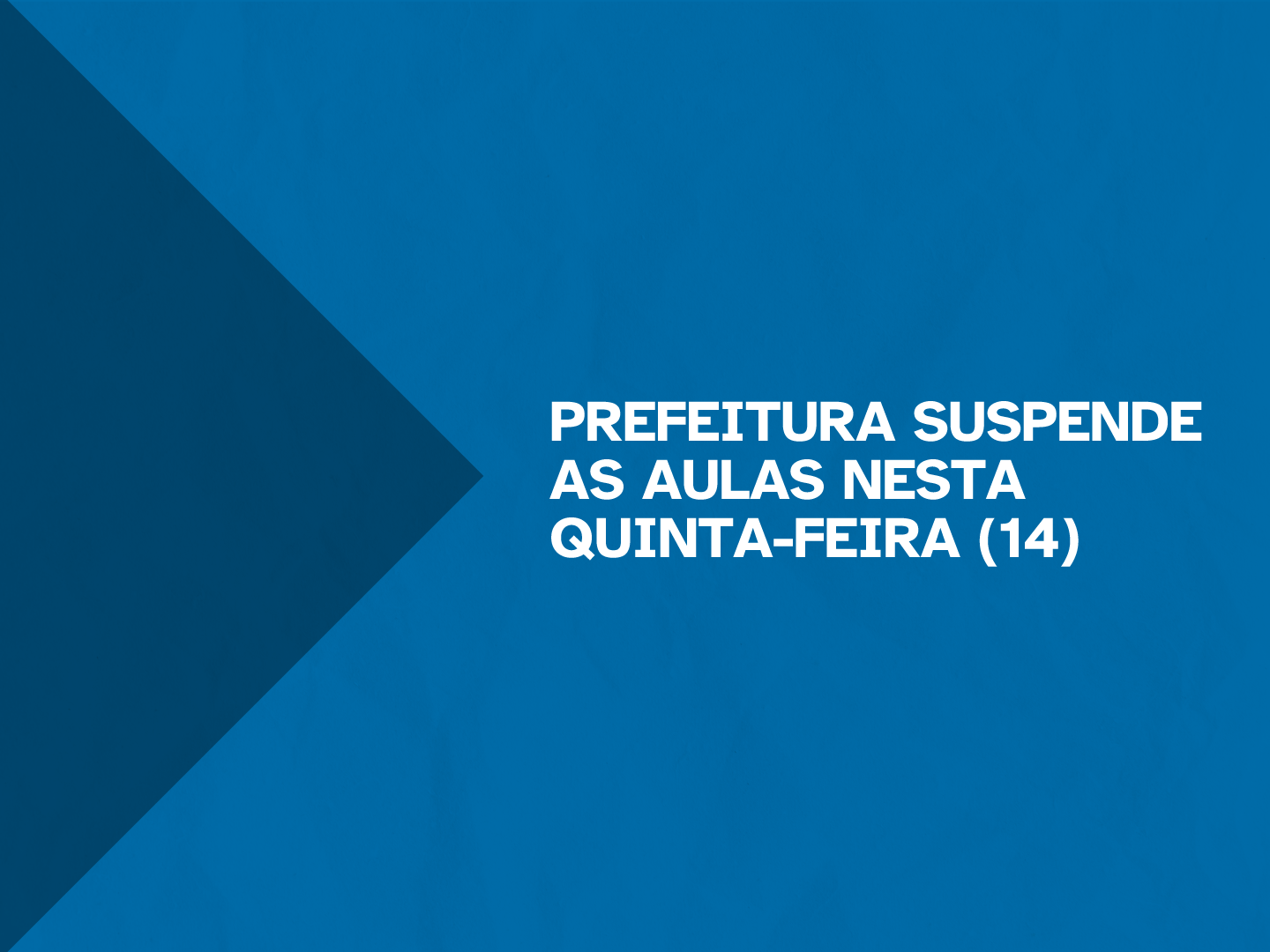 Decisão foi tomada como medida de precaução, após previsões meteorológicas de chuvas intensas.