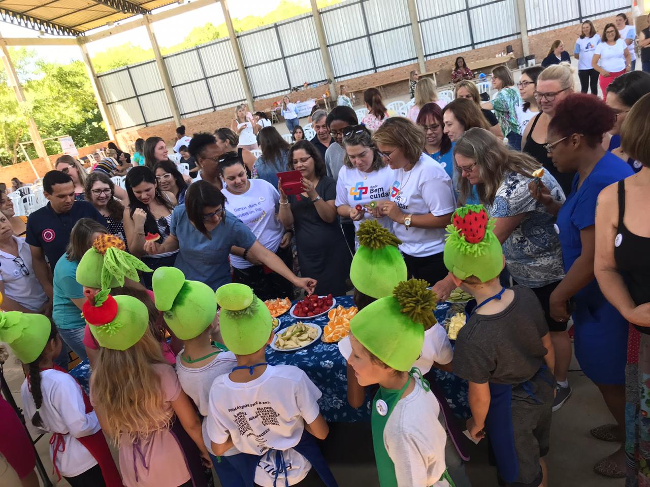 Evento apresentou as ações do Programa Saúde na Escola (PSE), focadas em despertar o interesse dos jovens pelos cuidados em saúde
