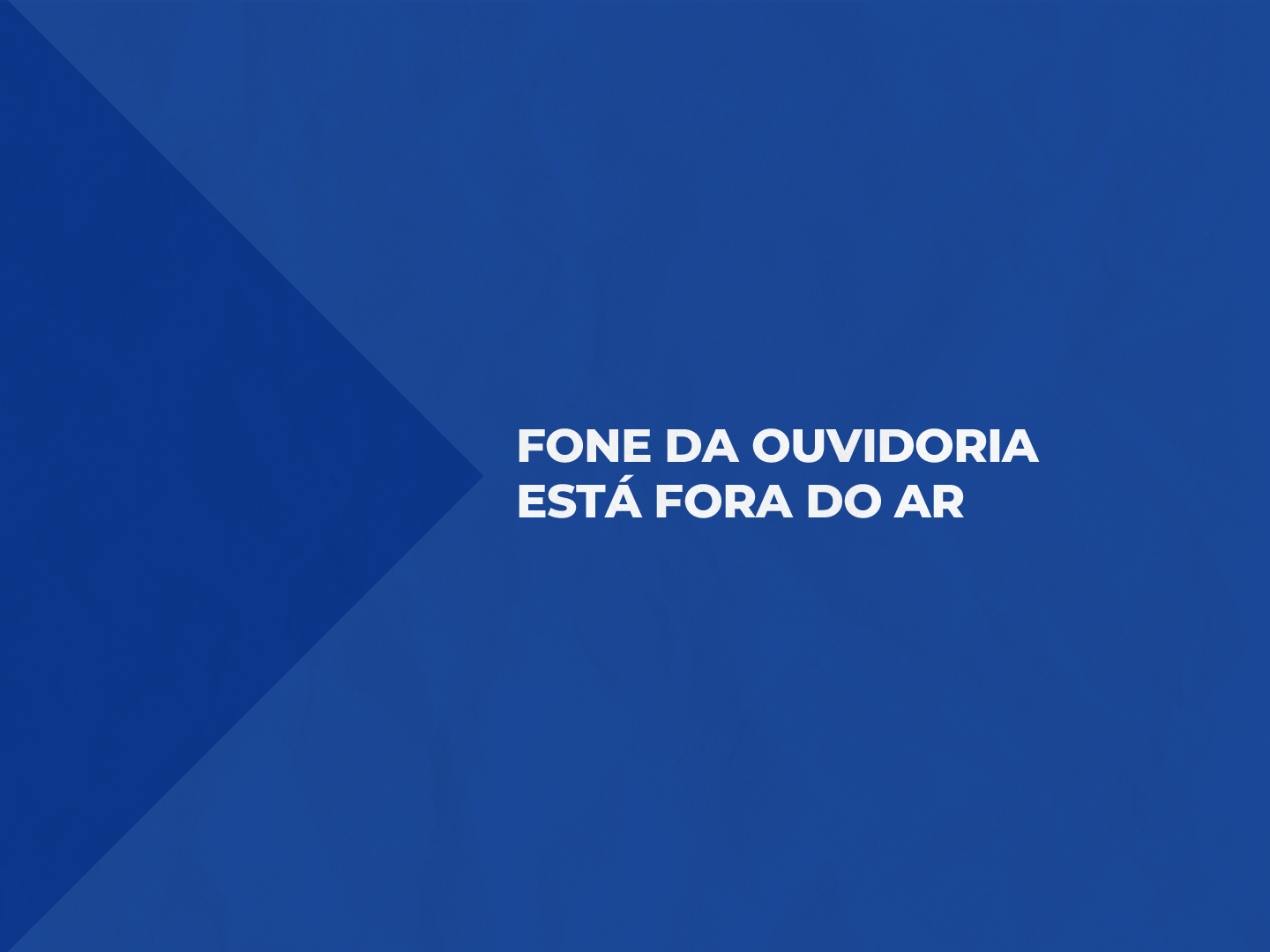 O número 156 está indisponível por tempo indeterminado