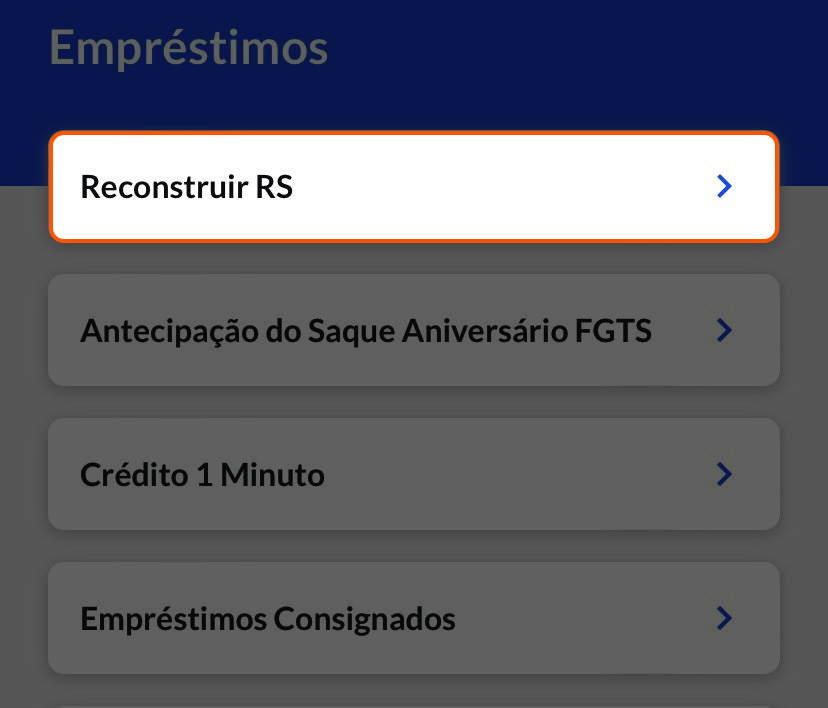 Opção no aplicativo do Banrisul havia saído do ar e retornou nesta quinta-feira