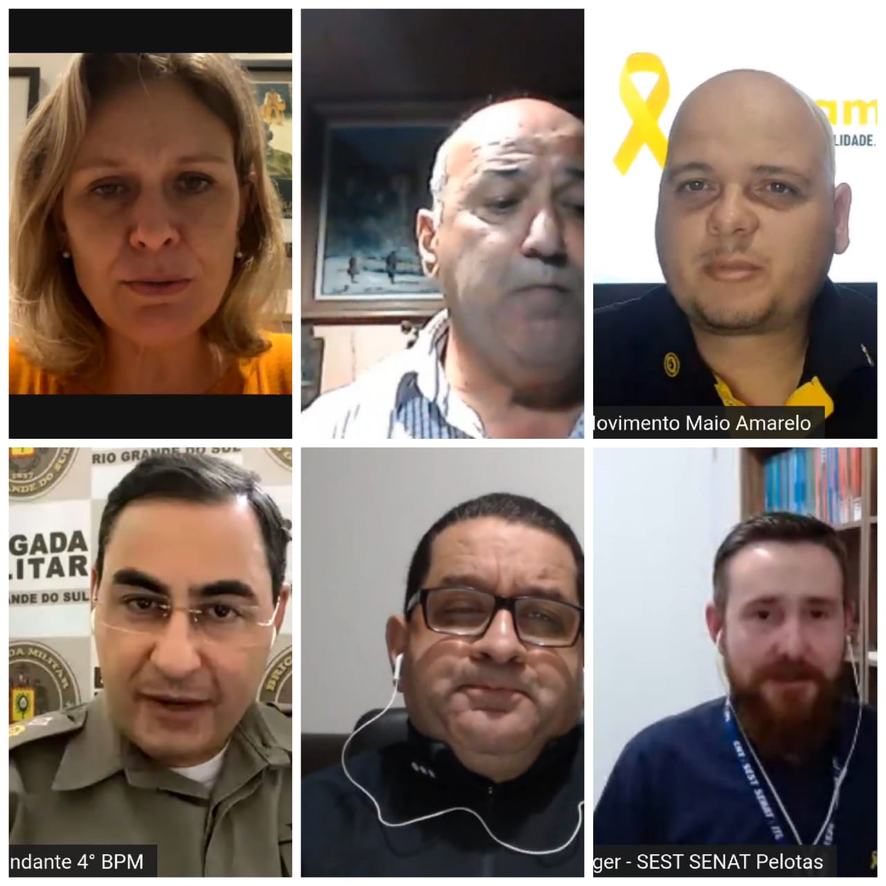 Live marcou o início das ações que alertam para o elevado número de mortos e feridos no trânsito