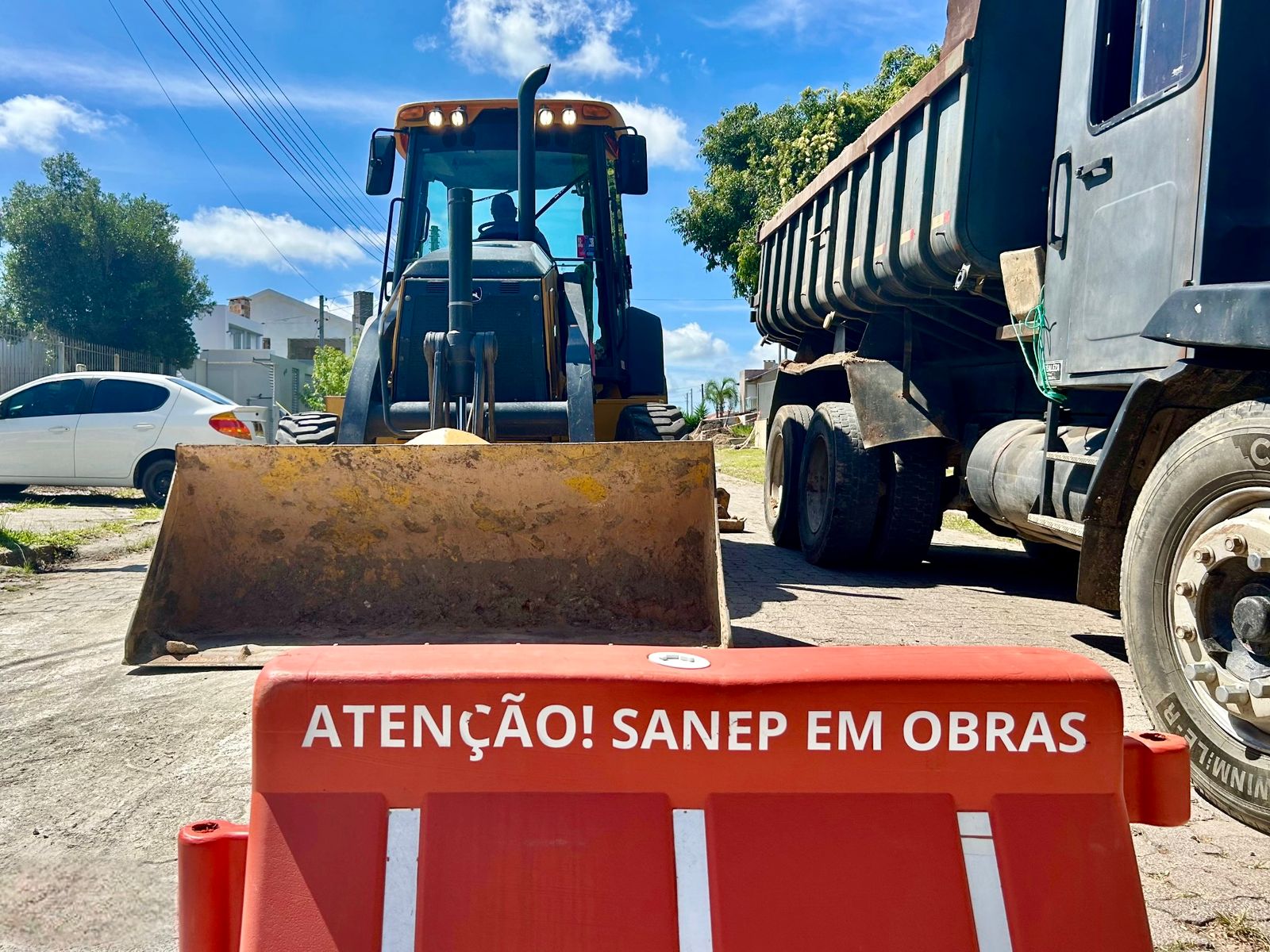 Serviço beneficiará os moradores do loteamento residencial Vila Brasil