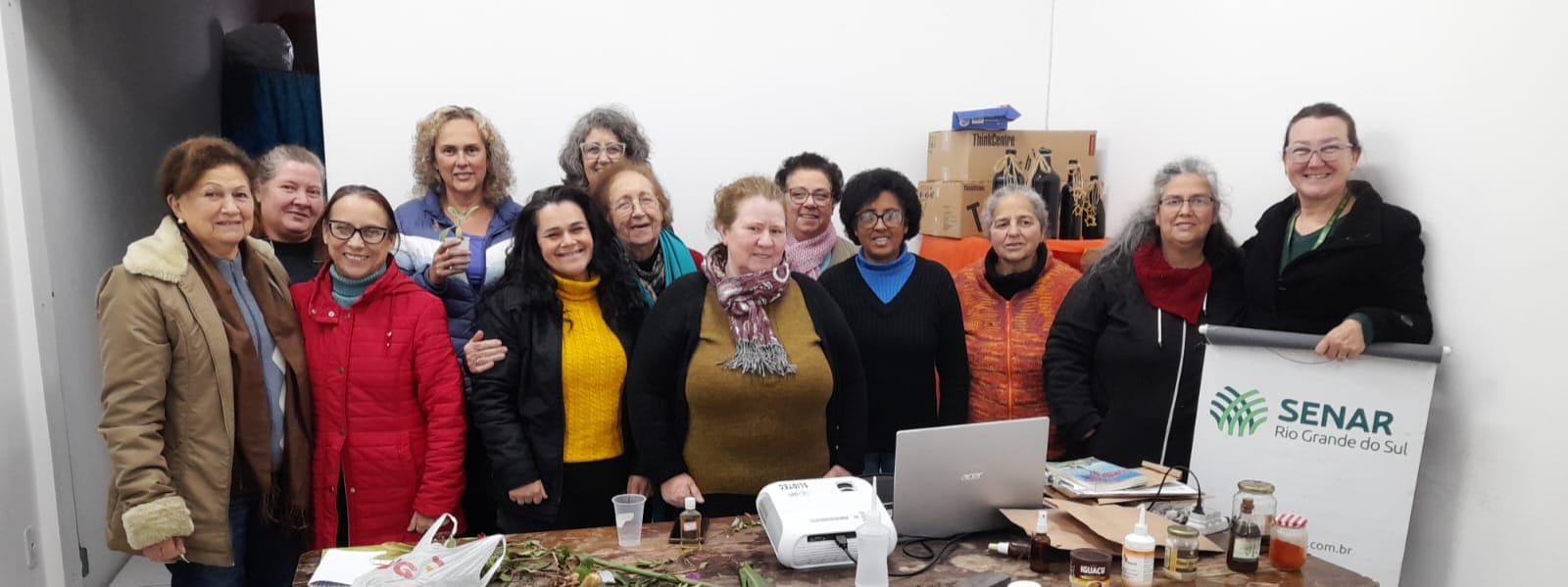 Espaço sediou, nesta semana, o curso de plantas medicinais