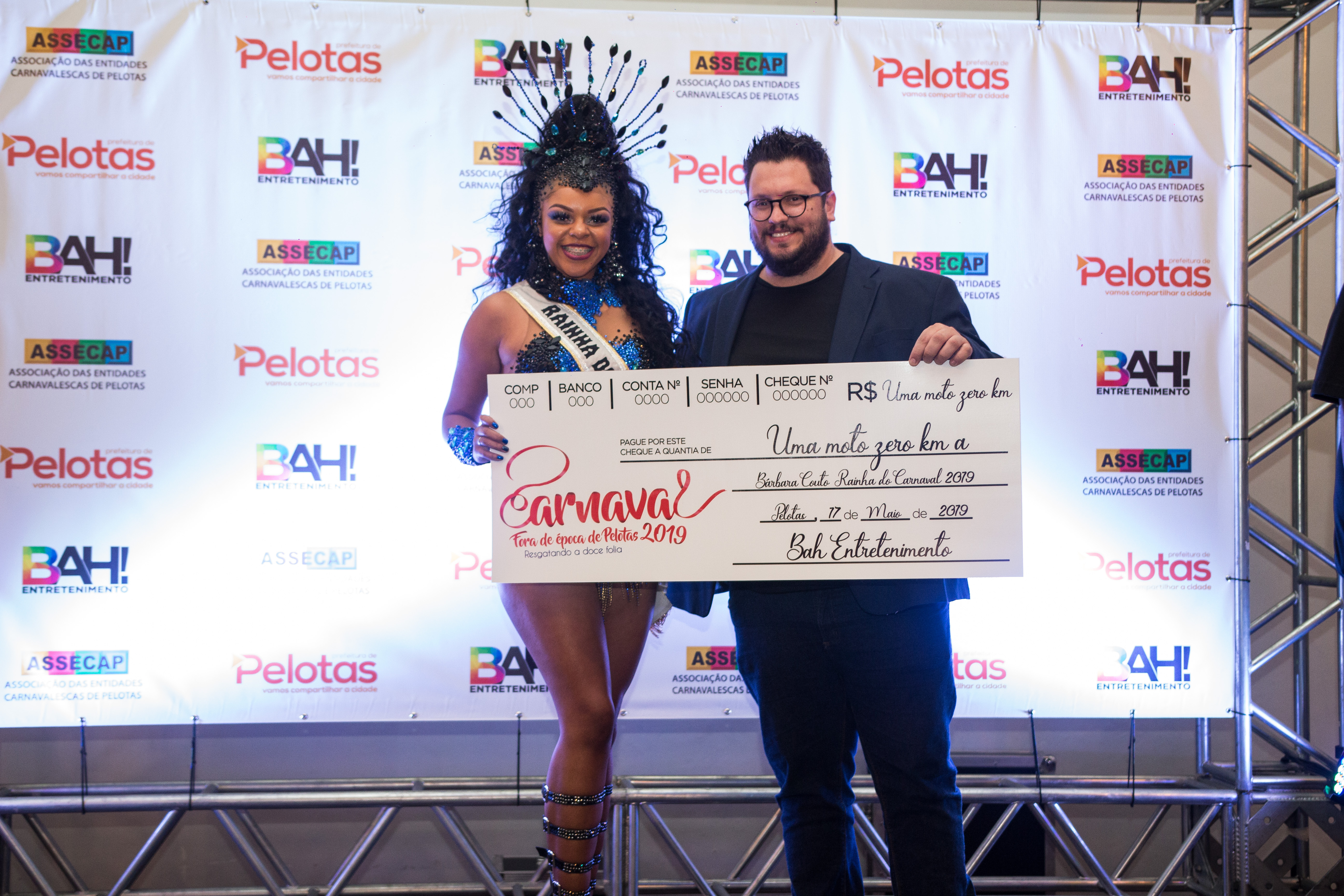 No evento dessa sexta (17), foi entregue também o troféu Estandarte de Ouro Agostinho Trindade