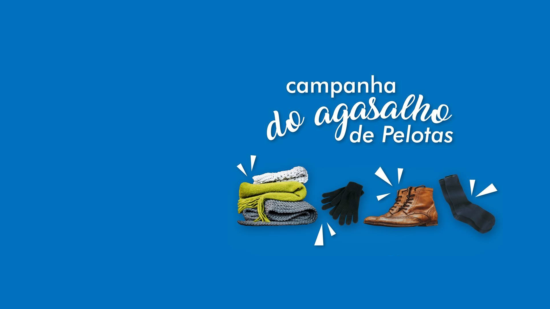 Além de roupas, 1,2 mil pares de calçados também foram doados neste ano