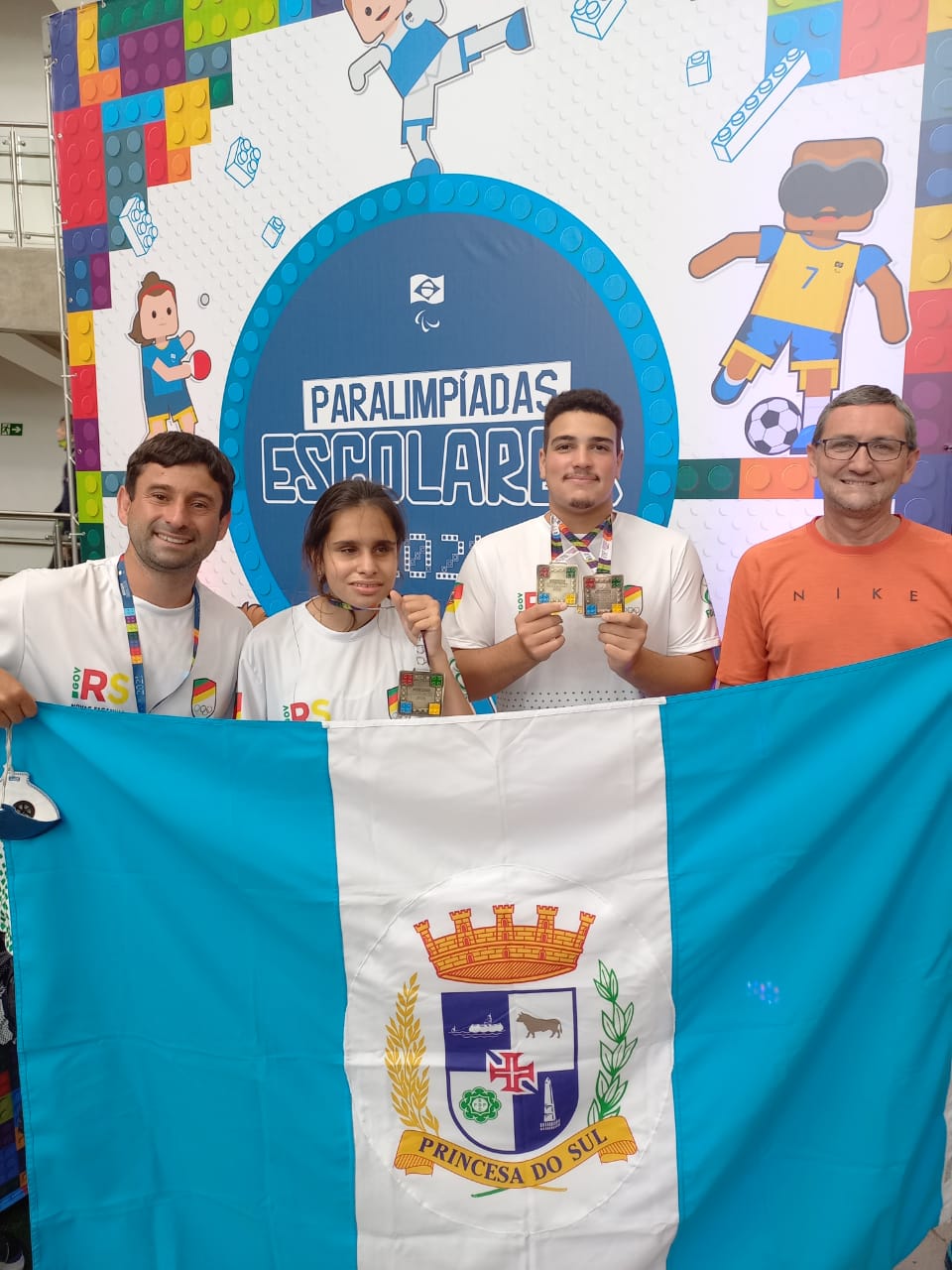 Prefeitura apoiou a participação dos paratletas em evento nacional que ocorreu em São Paulo