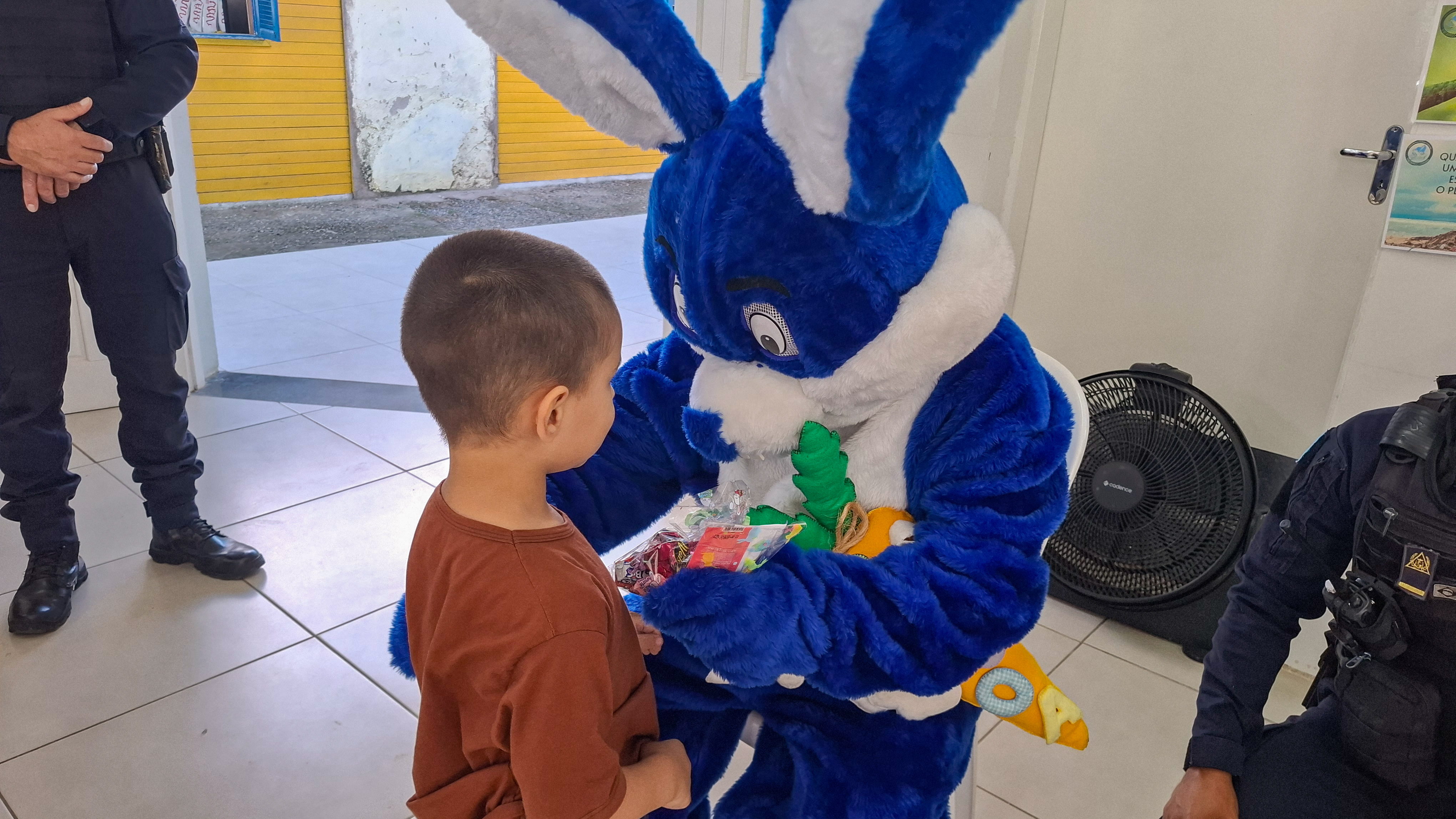 Ação buscou aproximar comunidade escolar dos agentes de segurança da Guarda Escolar