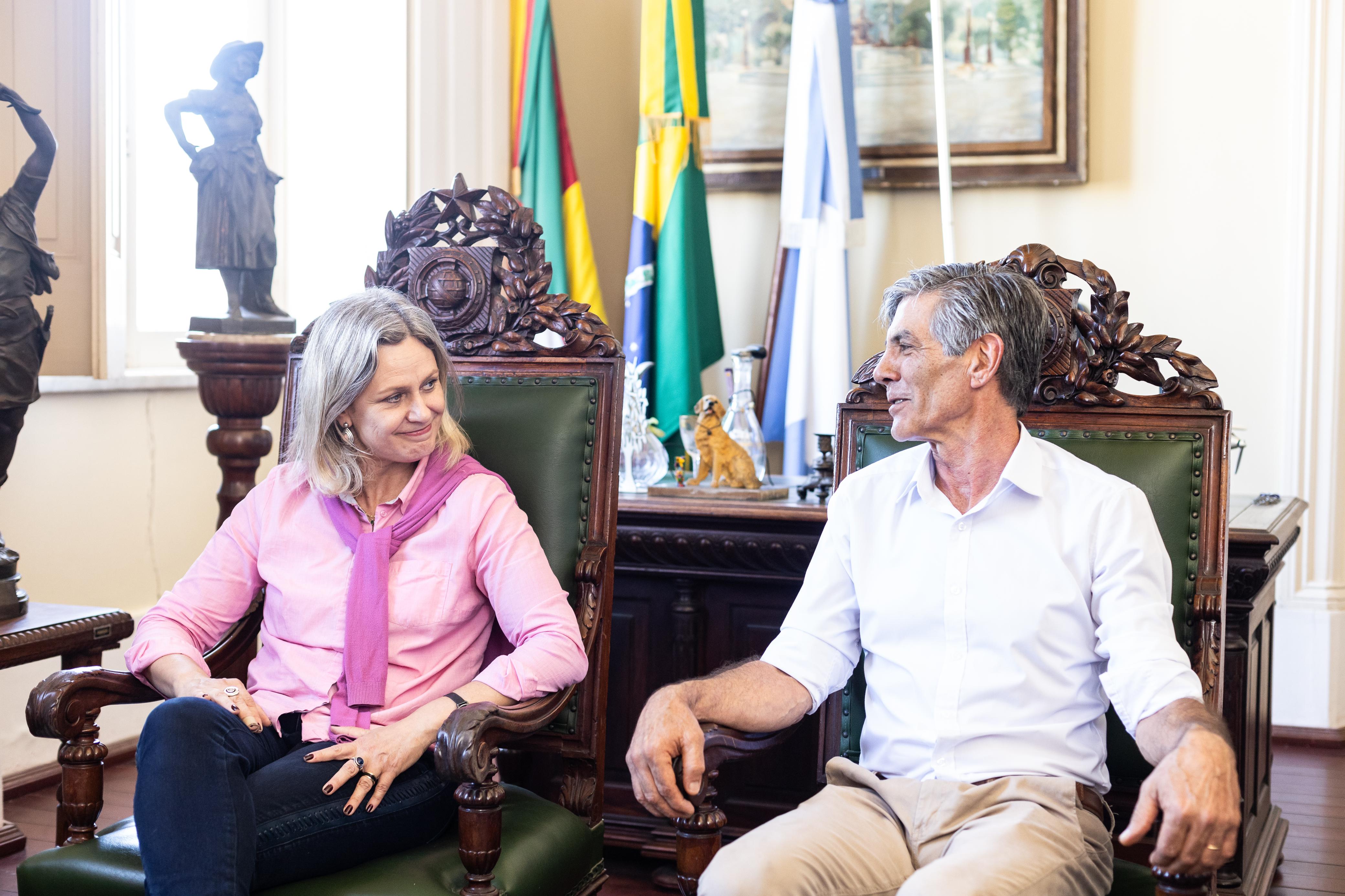 Reunião da atual gestora com Fernando Marroni abordou início do governo de transição
