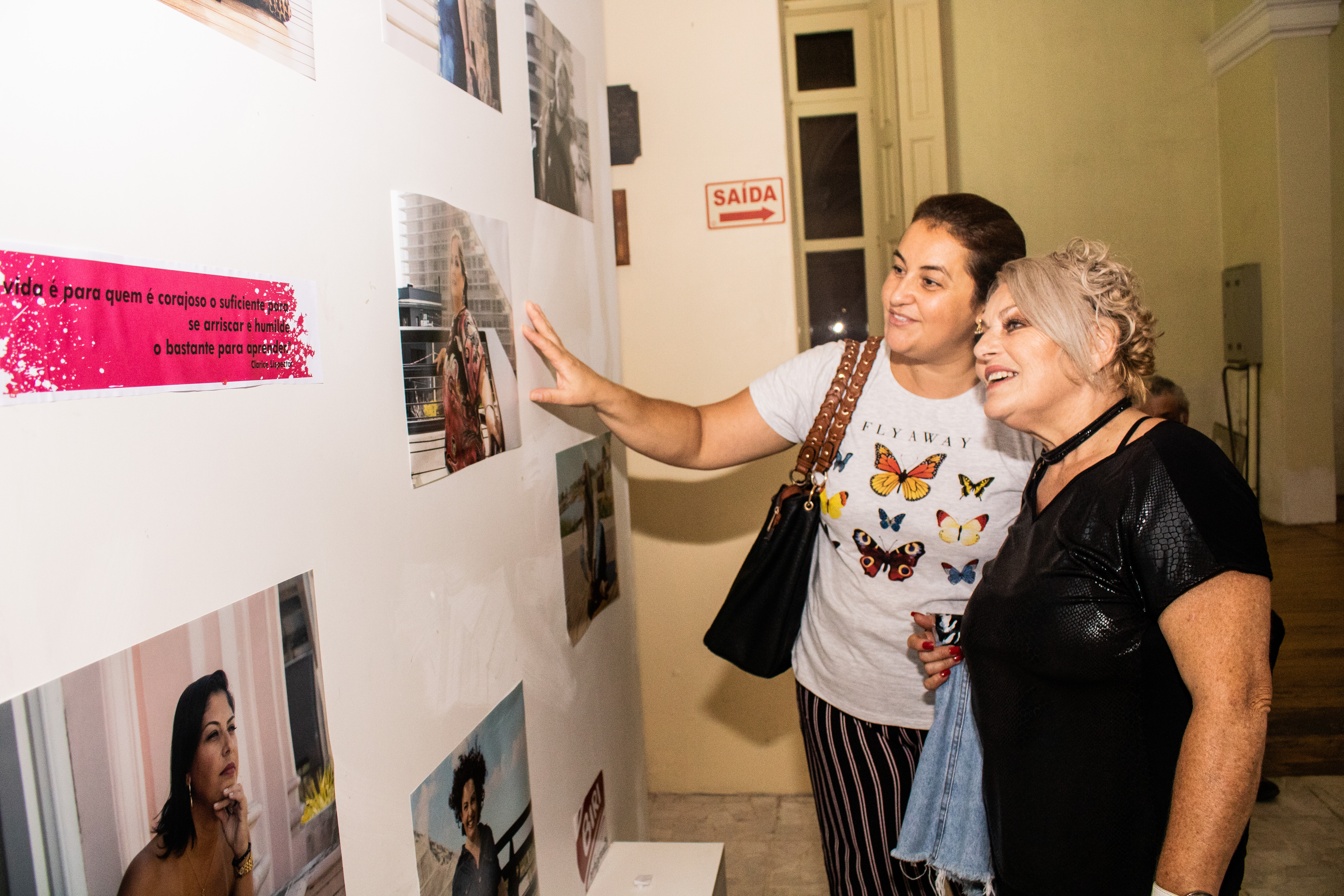 Cinquenta fotografias apresentam singularidades de 50 mulheres até dia 31, na Sala Frederico Trebbi, saguão do Paço