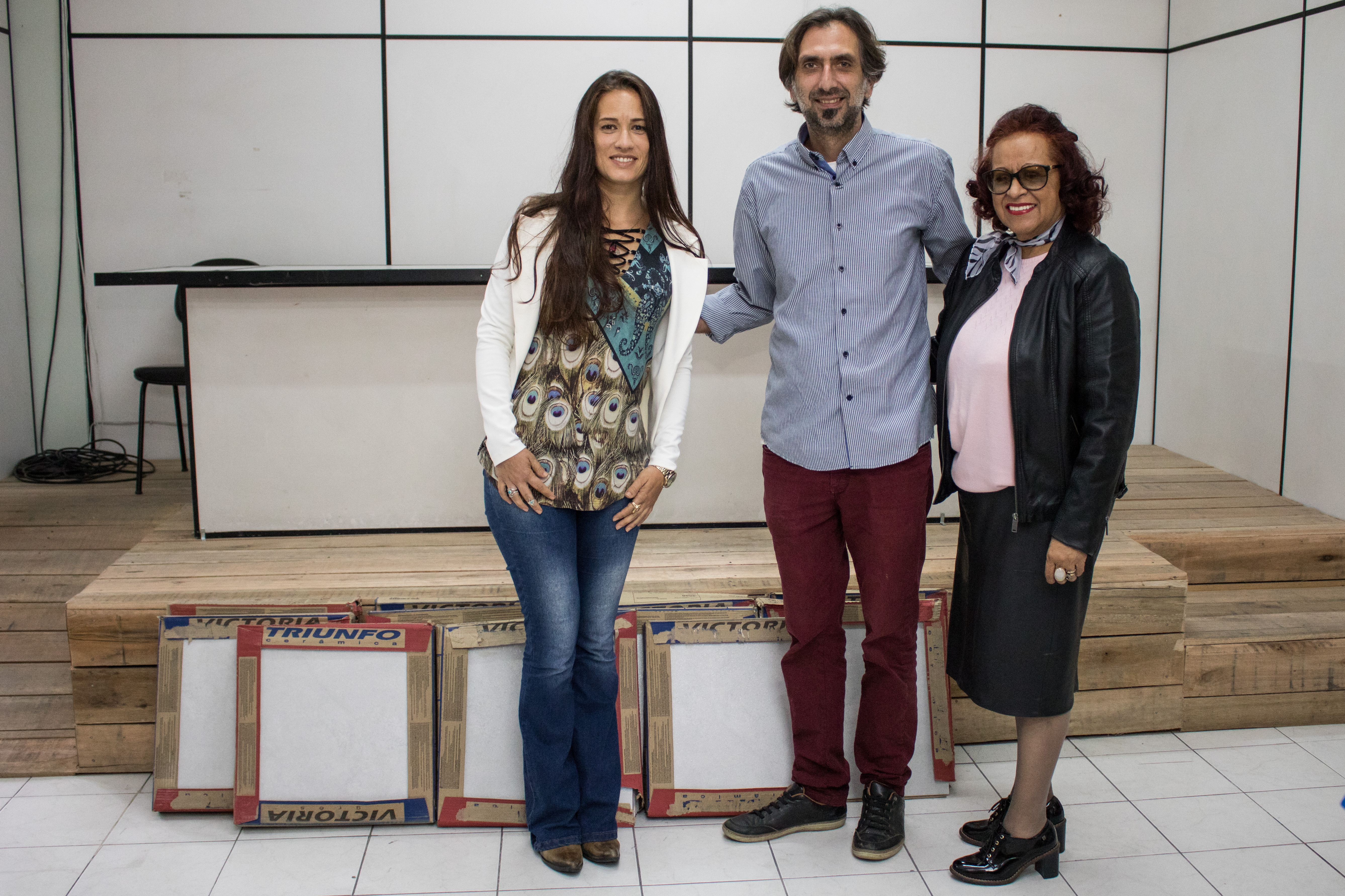 O material será utilizado para a reforma da sala de uma das microrregiões do Conselho Tutelar
