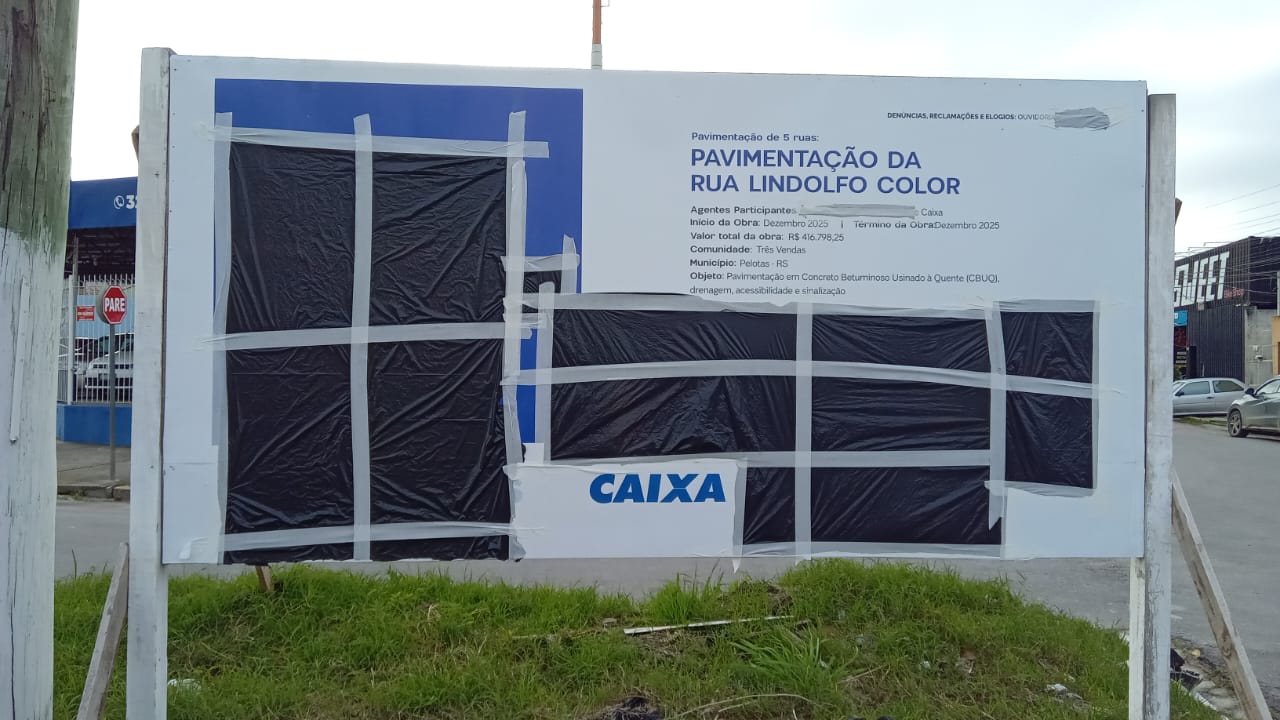 Município mantém visíveis nas sinalizações apenas informações de caráter educativo, informativo ou de orientação social, em conformidade com a lei