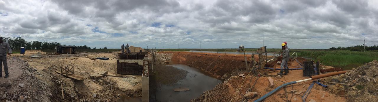 Após paralisação dos trabalhadores, obras de construção da futura Estação de Tratamento seguem cronograma