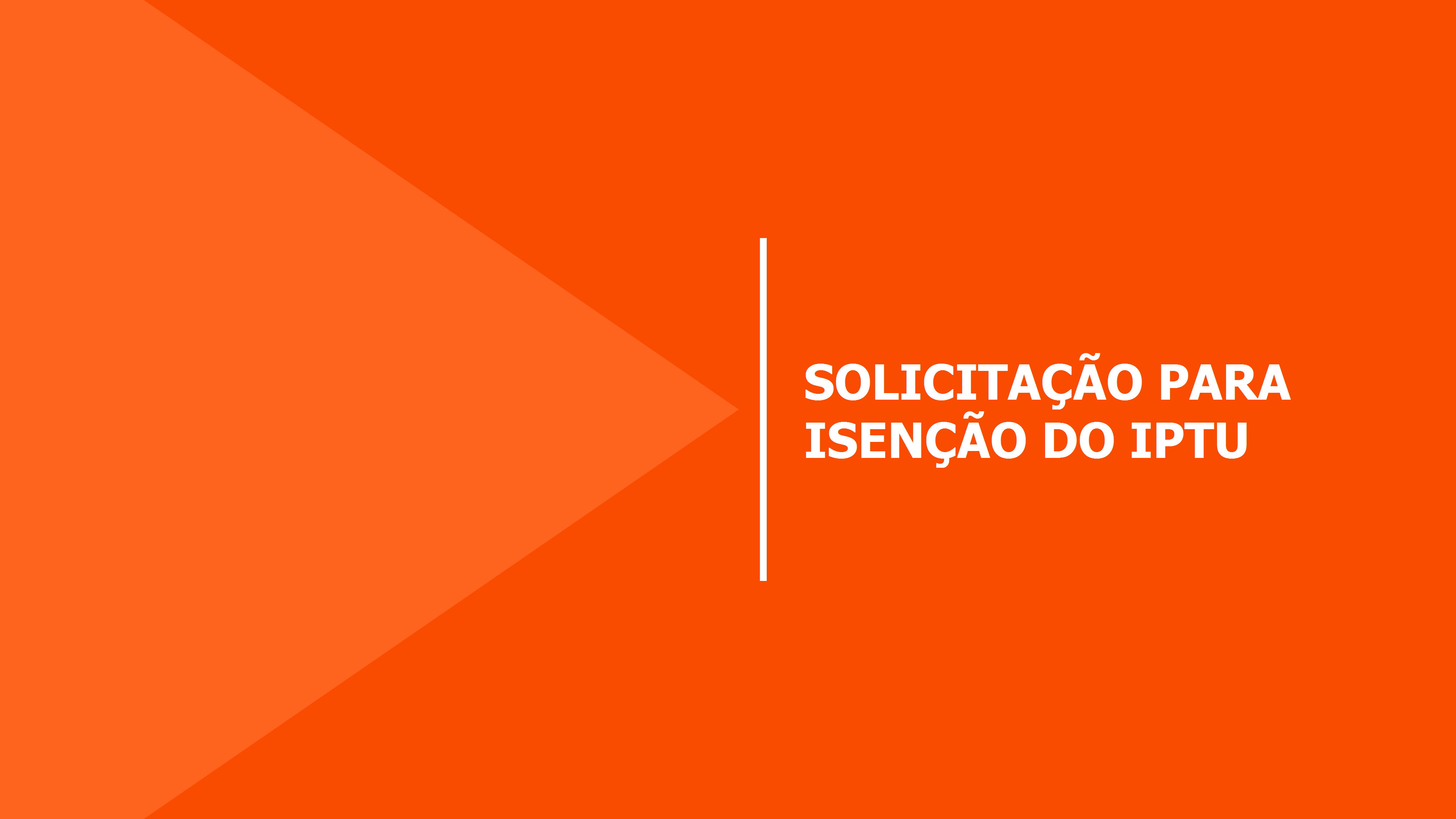 Prefeitura tranquiliza população quanto ao prazo. Deslocamentos até a Secretaria da Fazenda devem ser evitados, em razão dos riscos da pandemia