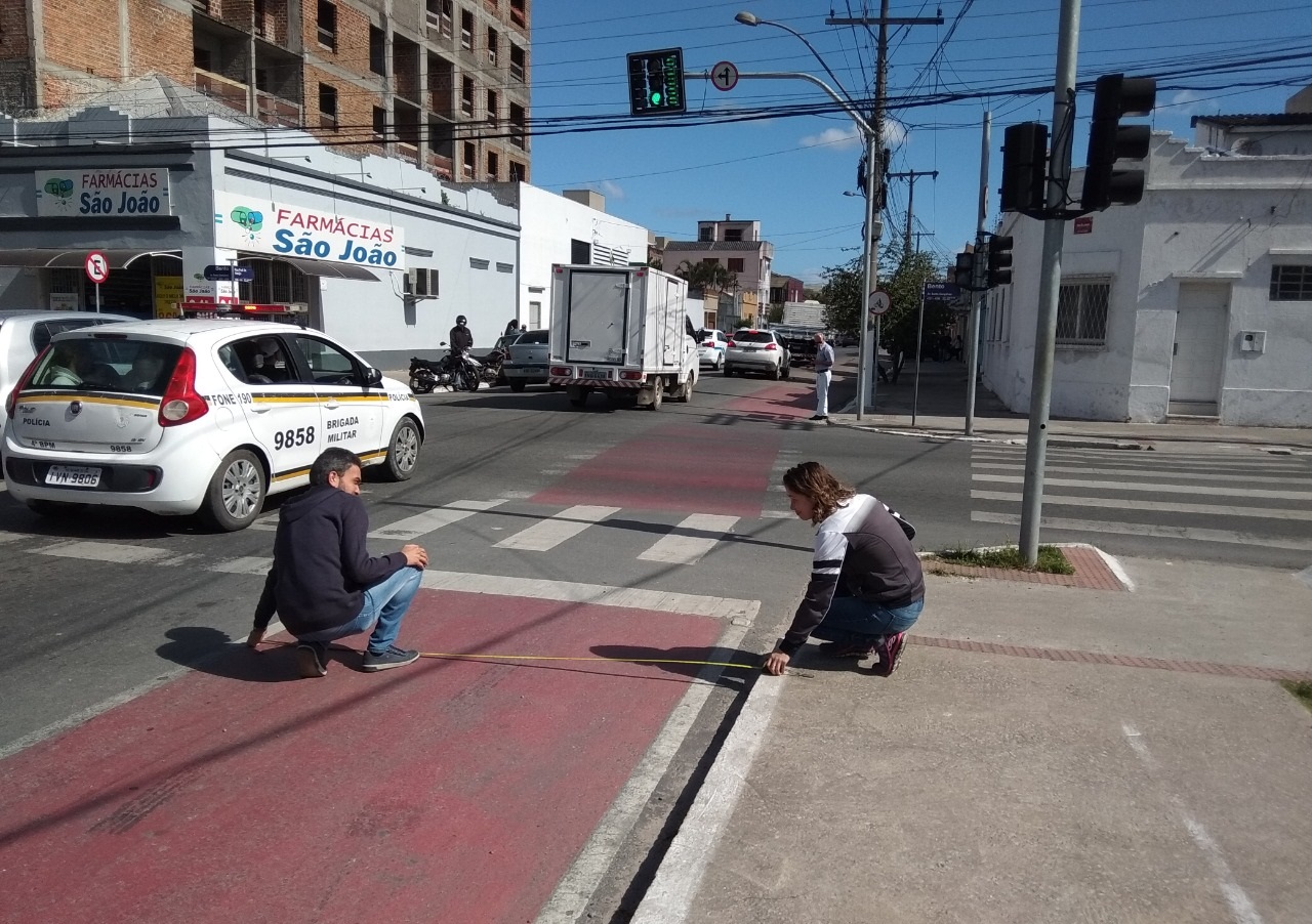 Arquitetos da Prefeitura analisaram a pavimentação, sinalização, medidas e segurança das ciclovias e ciclofaixas do município