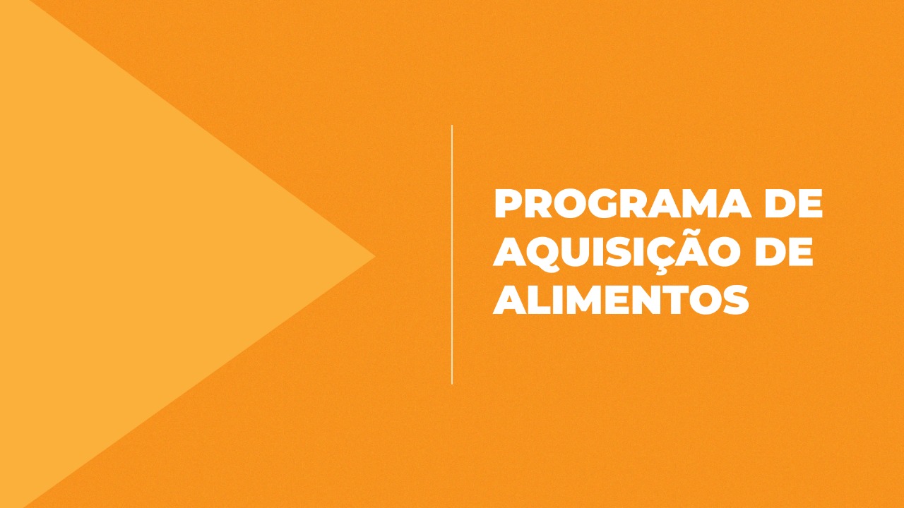 Legumes e verduras fresquinhos, recebidos através do Programa de Aquisição de Alimentos, são direcionados a famílias em situação de vulnerabilidade social