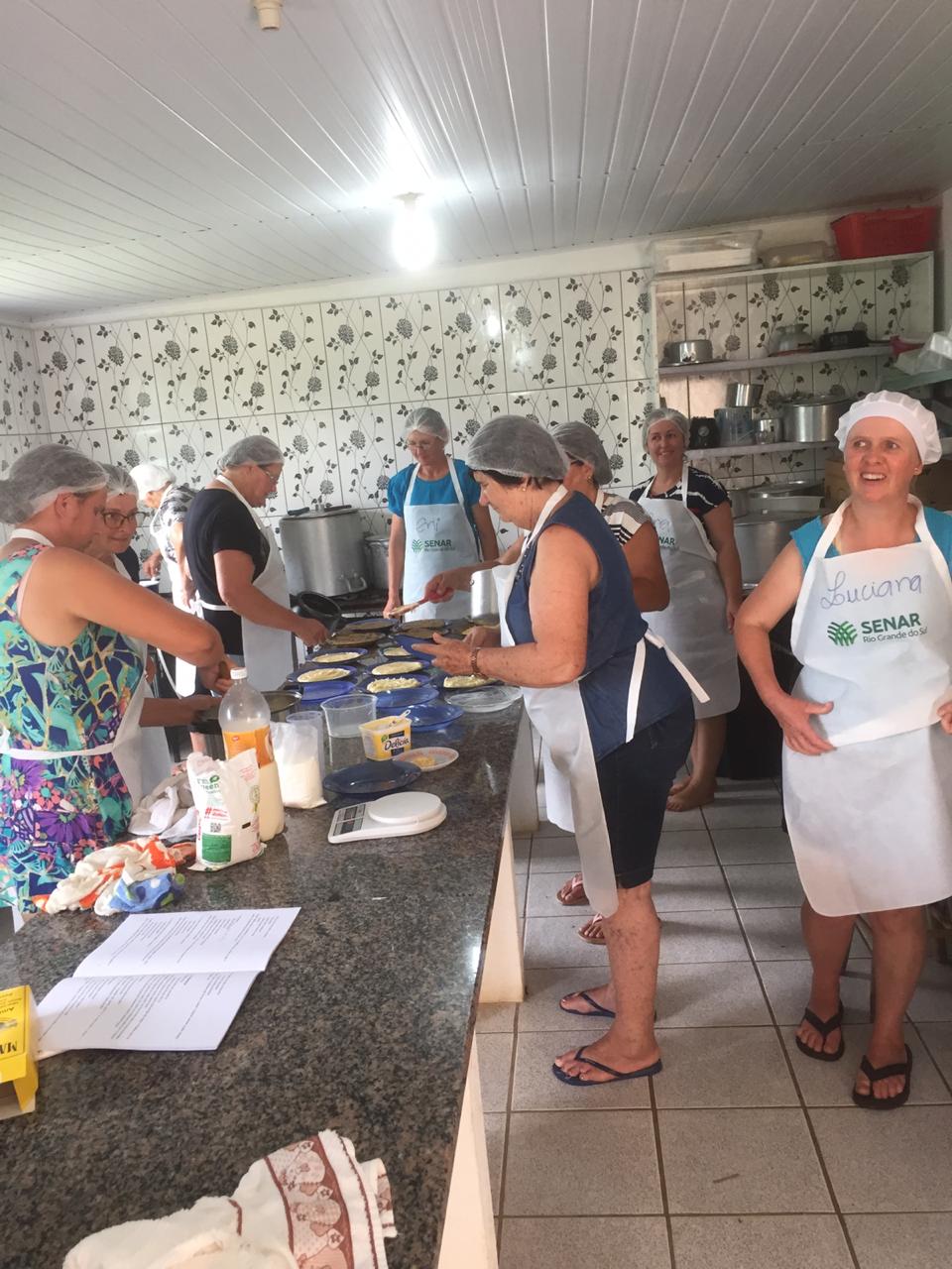 Formação de agricultoras é fruto da parceria entre a Prefeitura e o Senar