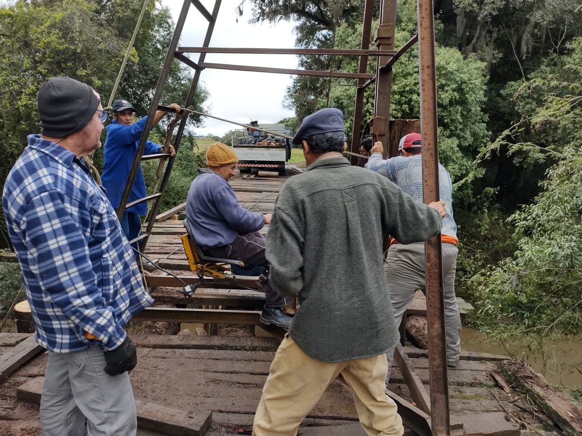 Travessia de 35 metros está localizada na divisa do 5º e 7º distritos – Cascata e Quilombo
