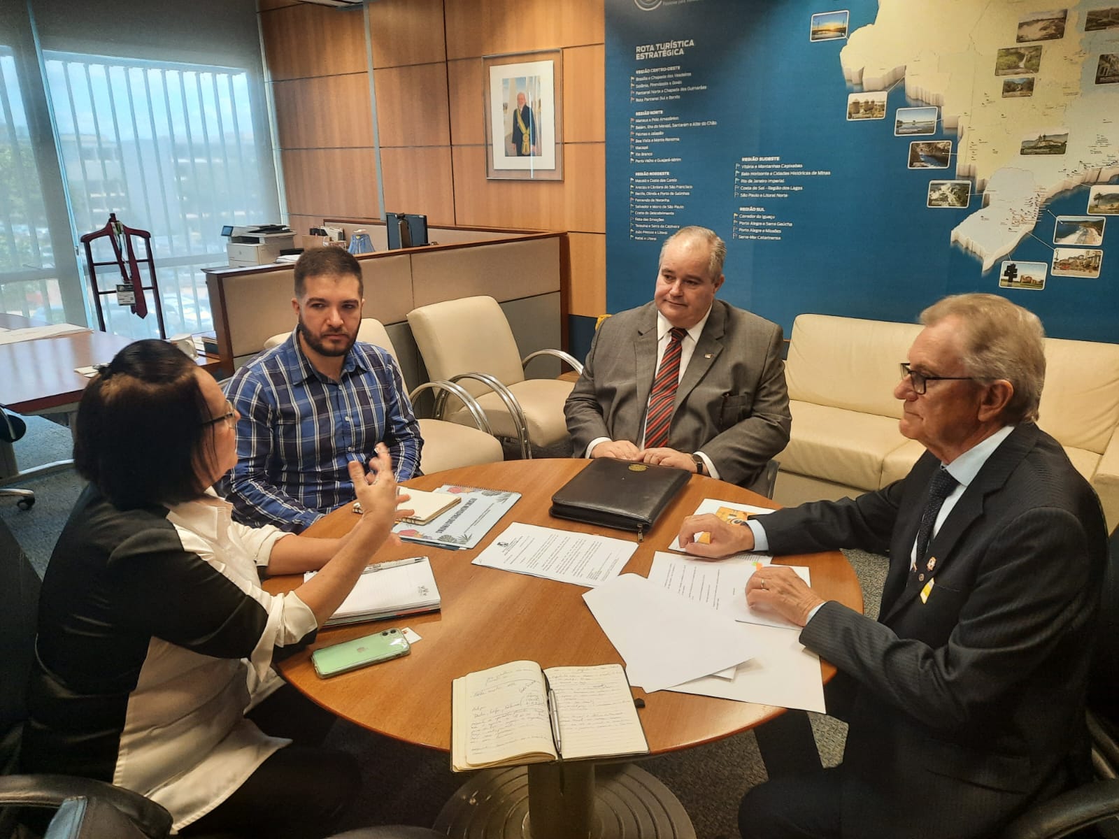 Idemar participa de reuniões em ministérios em busca de recursos para a zona rural