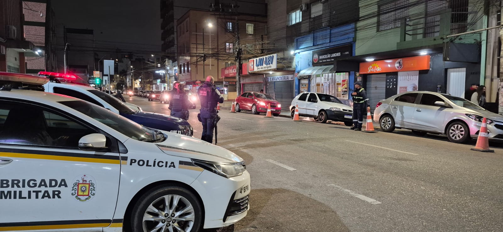 Ações contaram com apoio da Brigada Militar e incluíram fiscalização de espaço de eventos com a Seurb