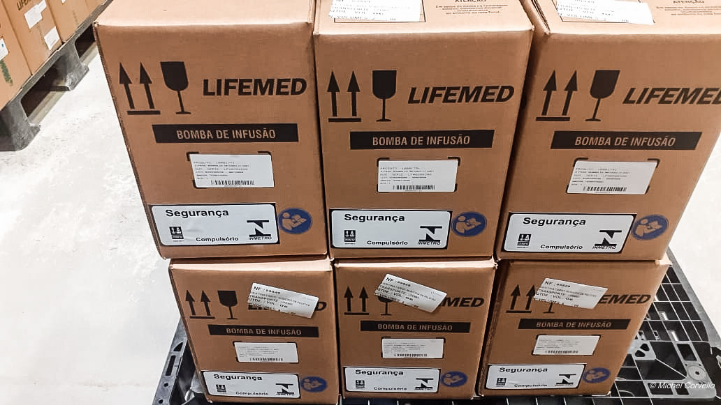 Equipamentos foram emprestados, através de comodato, para o PSP
