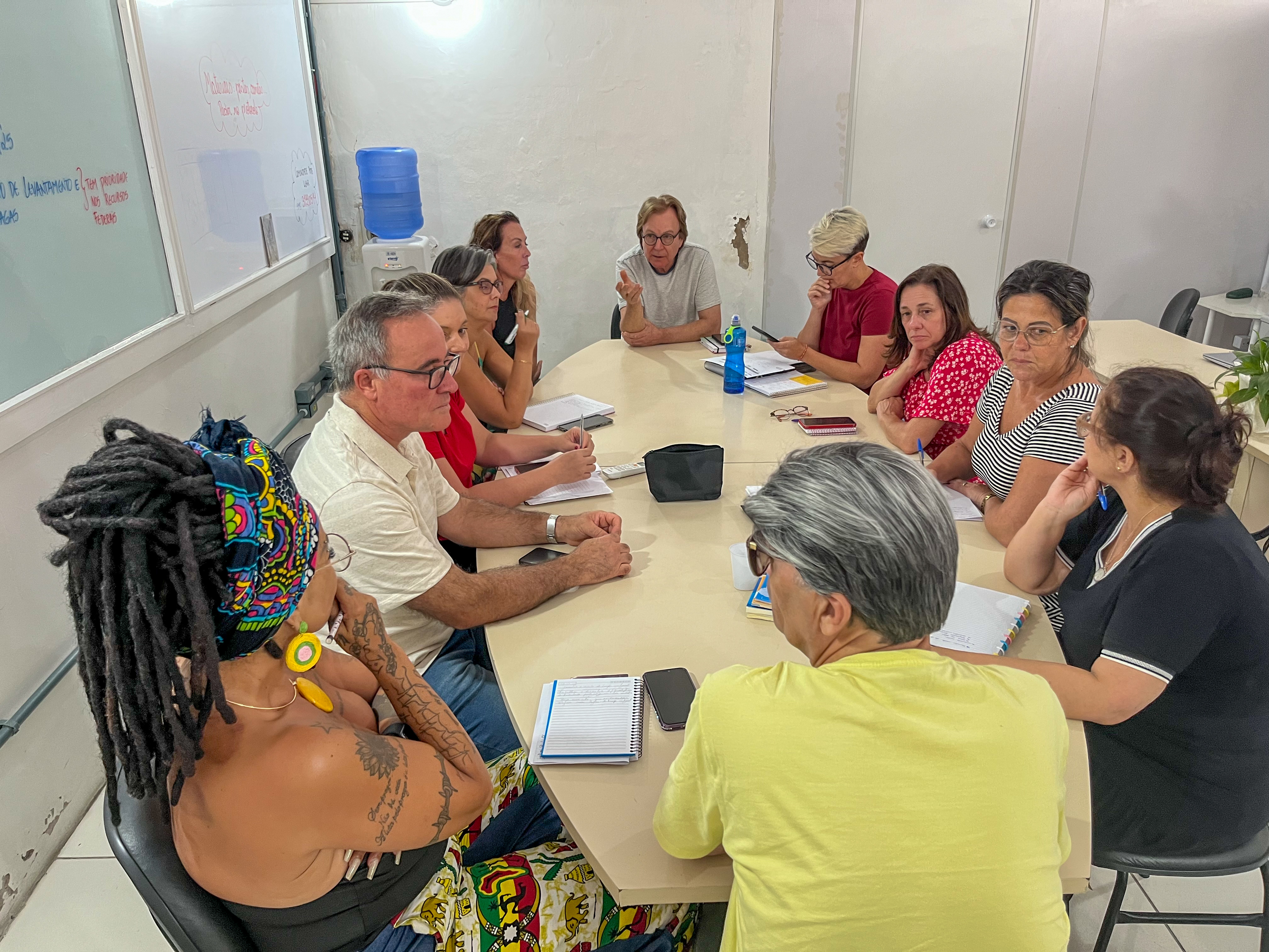 Encontro firmou um diálogo permanente entre direções e secretaria