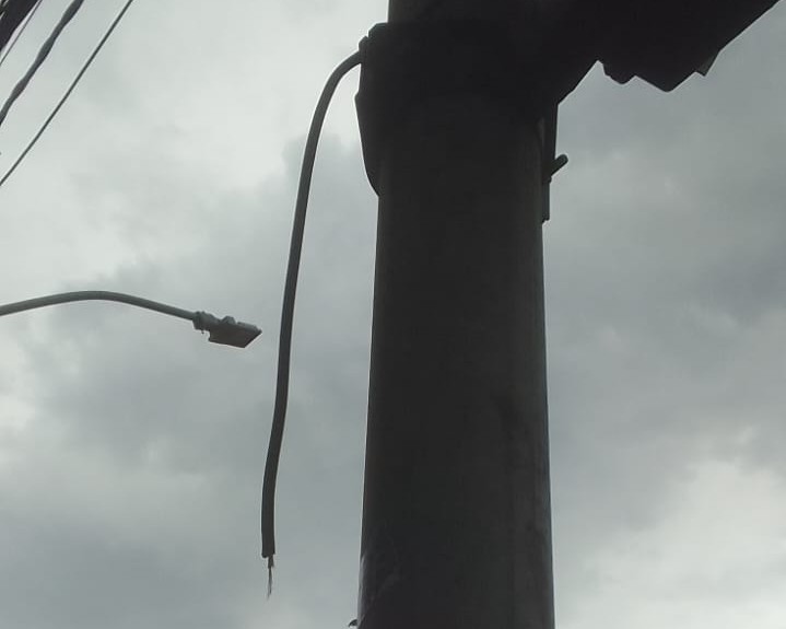 No início da manhã, Secretaria foi informada do delito, que ocorreu durante a madrugada na esquina da Félix com Neto