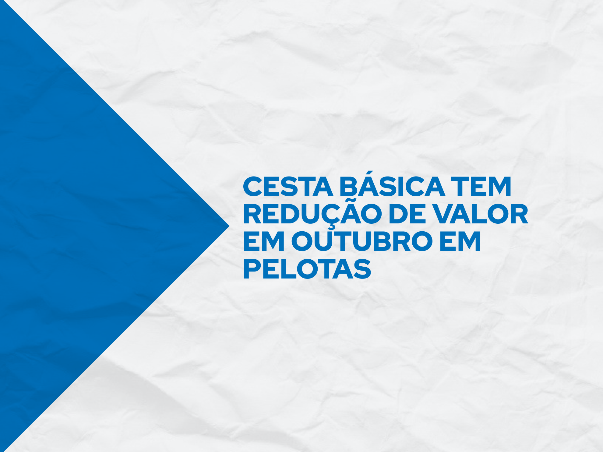 De acordo com pesquisa do Procon no município, produtos como queijo, gás, leite, maionese e achocolatado puxaram a queda
