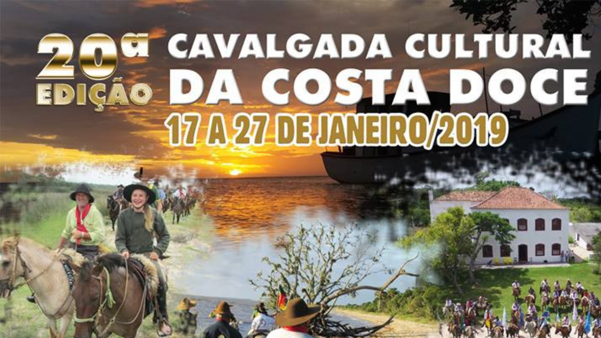 Cavaleiros vão percorrer algumas praias da região sul a partir do dia 17