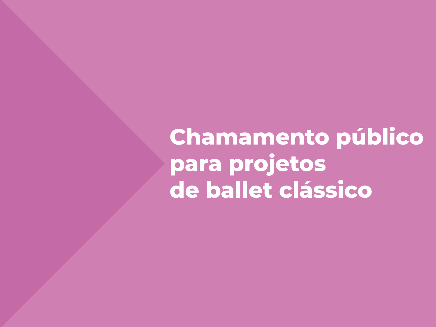 Modalidade de dança artística deve ser ministrada para os alunos da rede municipal de ensino