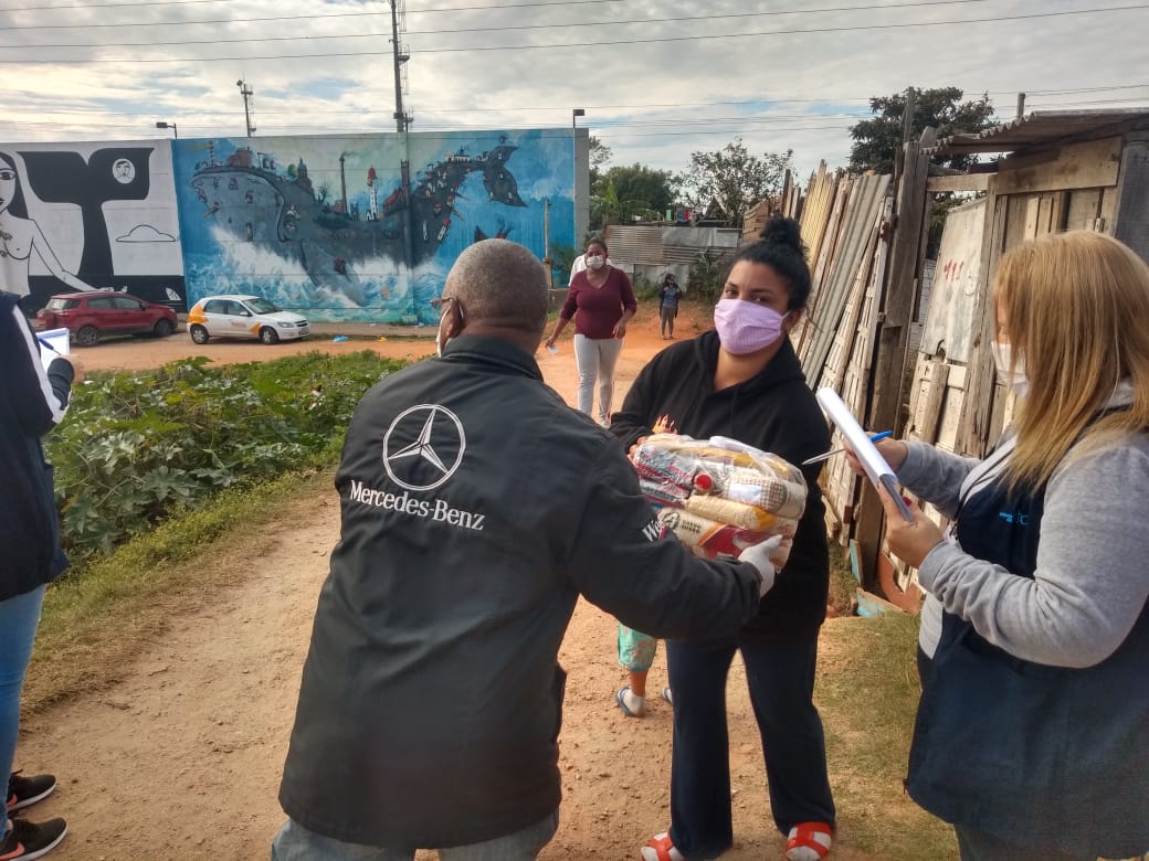 Secretaria de Assistência Social fez a entrega de alimentos a mais 30 famílias em situação de vulnerabilidade