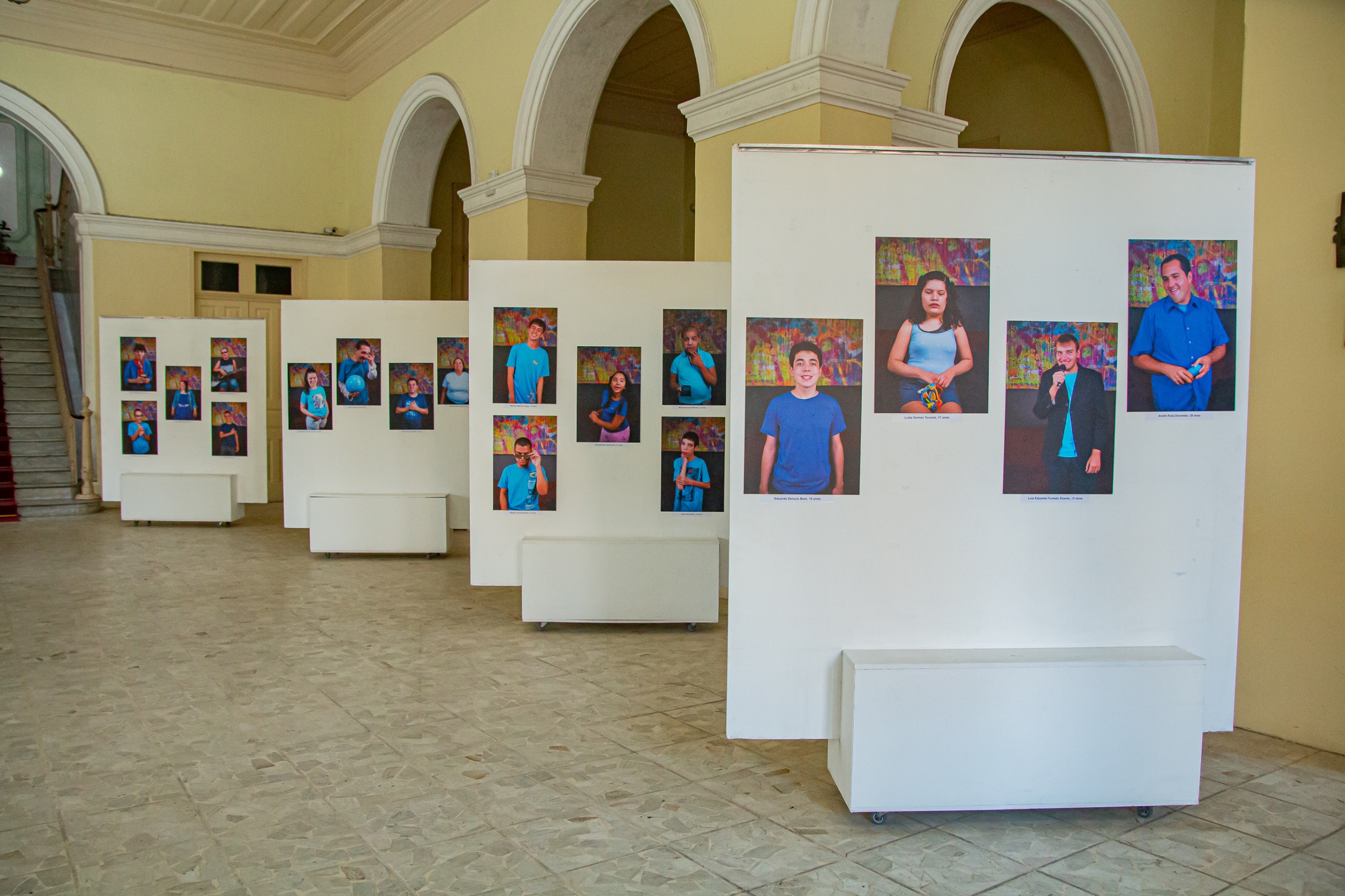 A exposição faz parte da abertura da Semana Municipal da Pessoa com Deficiência Intelectual e Múltipla