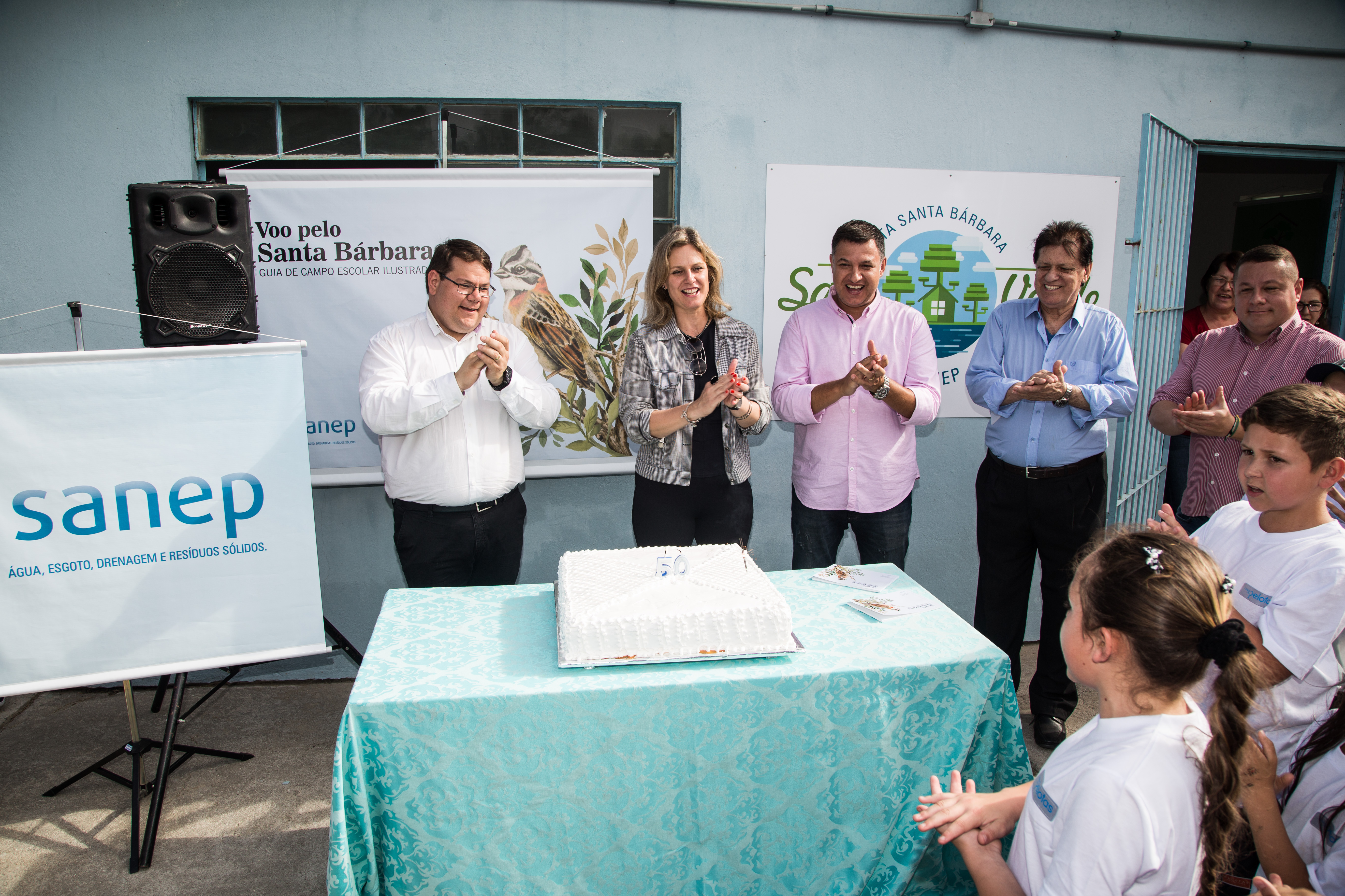 Durante o evento foi inaugurado o projeto Sala Verde e lançado o livro “Voo pelo Santa Bárbara: Guia de Campo Escolar Ilustrado”