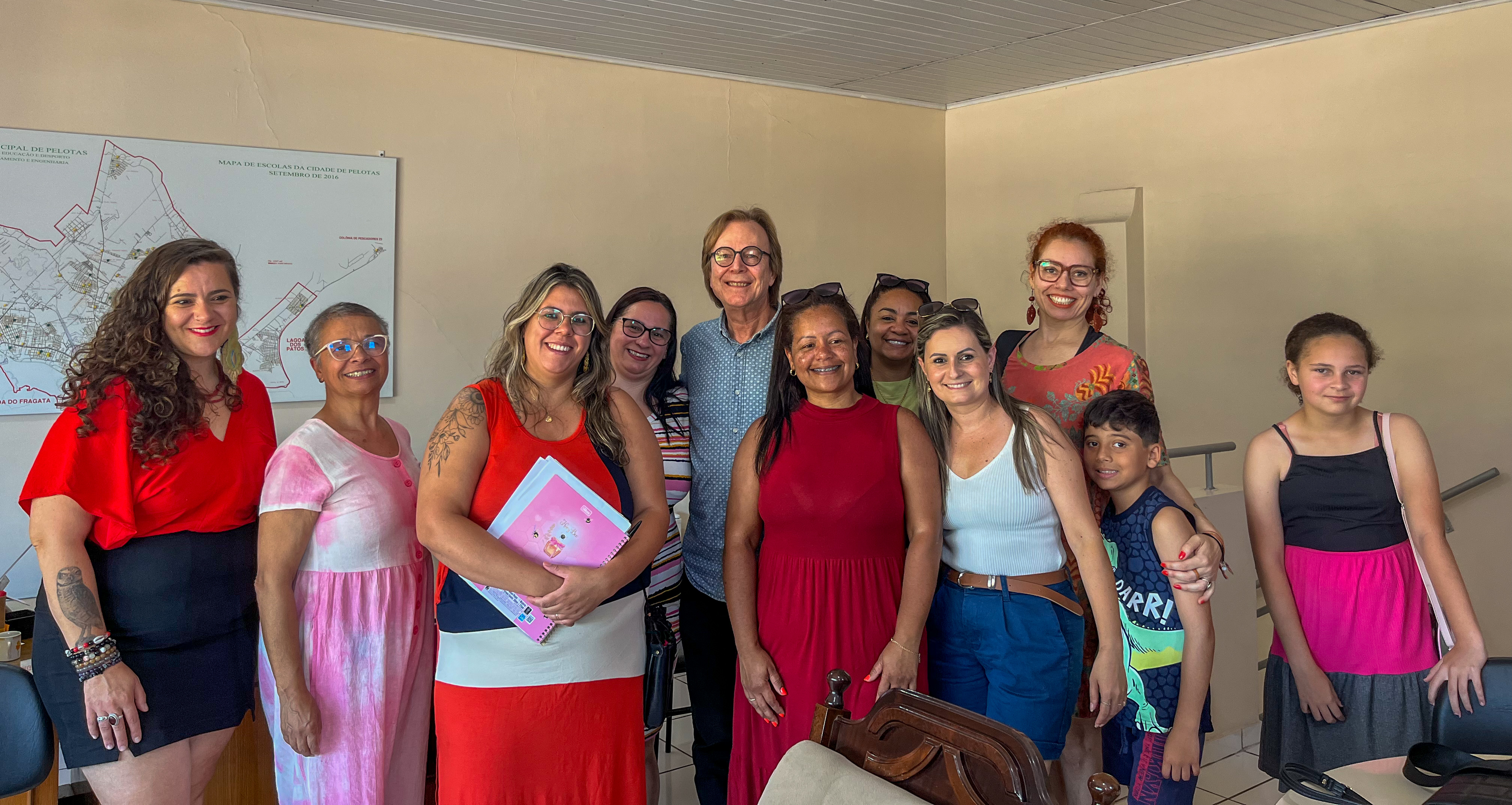 Diretoria apresentou as demandas da escola para iniciar o ano letivo, dia 17 de fevereiro