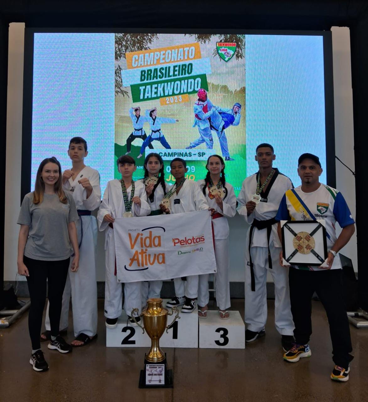 Equipe participou do 38°Campeonato Brasileiro realizado em Campinas no final de semana