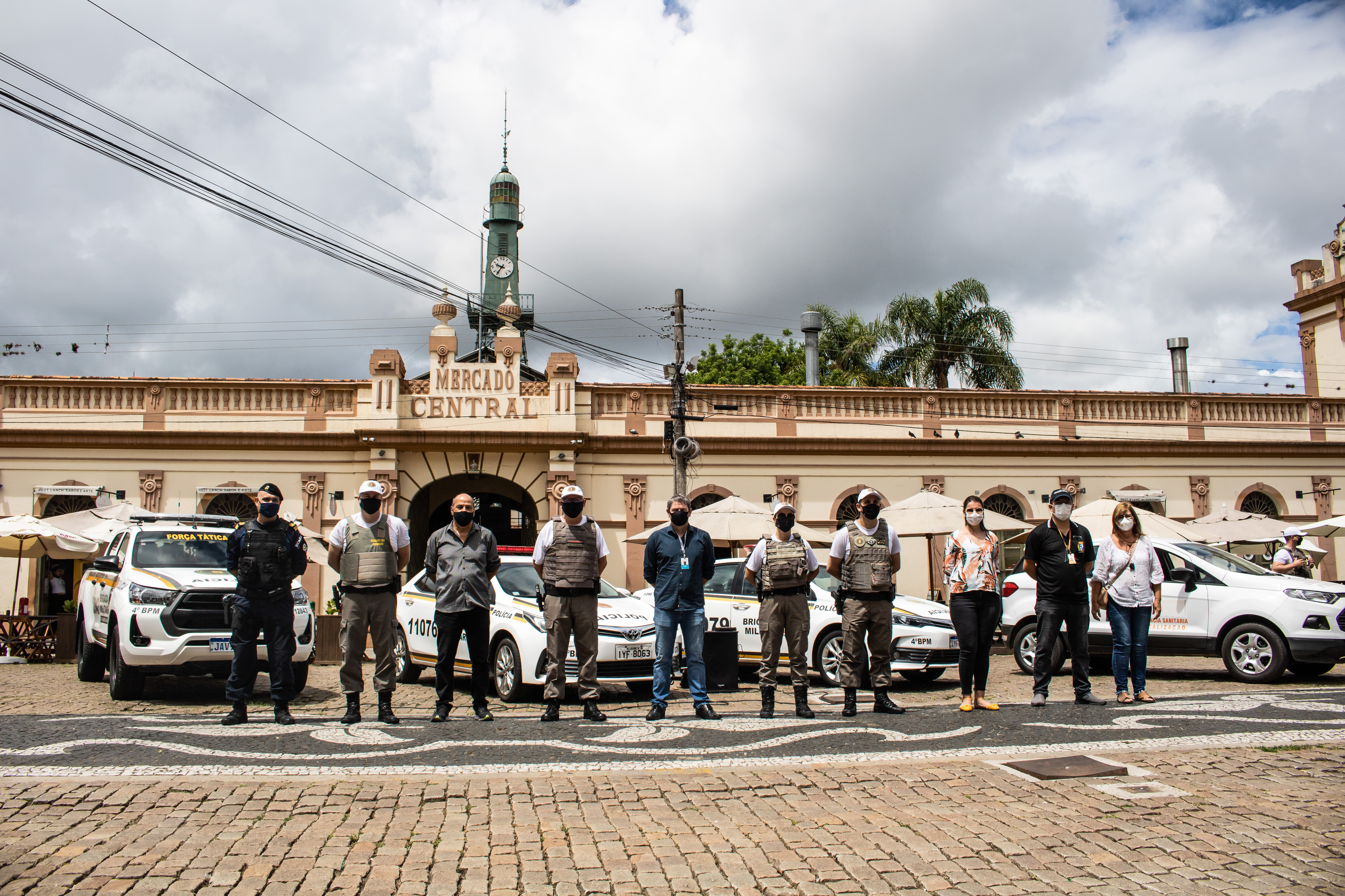 Agentes do Município também integram as ações de segurança durante o período das festas de final de ano