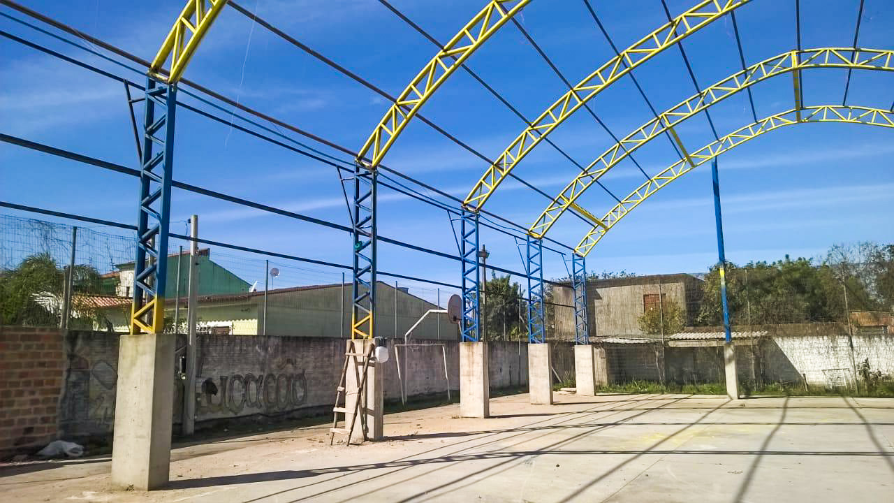 Os investimentos trazem mais salas de aula, banheiros e melhorias em quadras poliesportivas